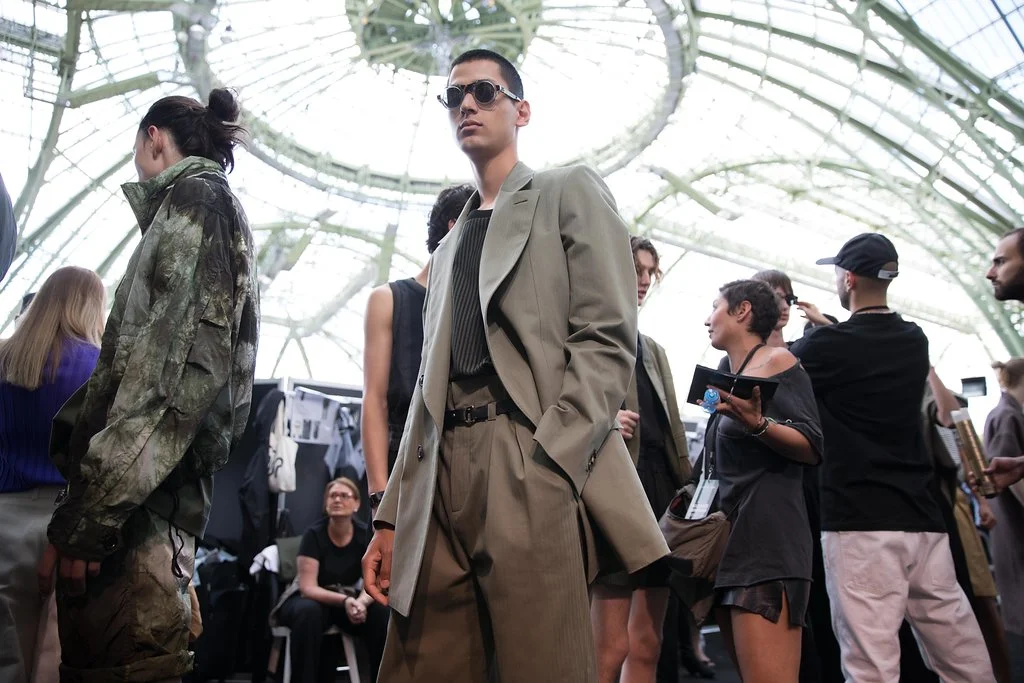 Backstage at Cerruti 1881