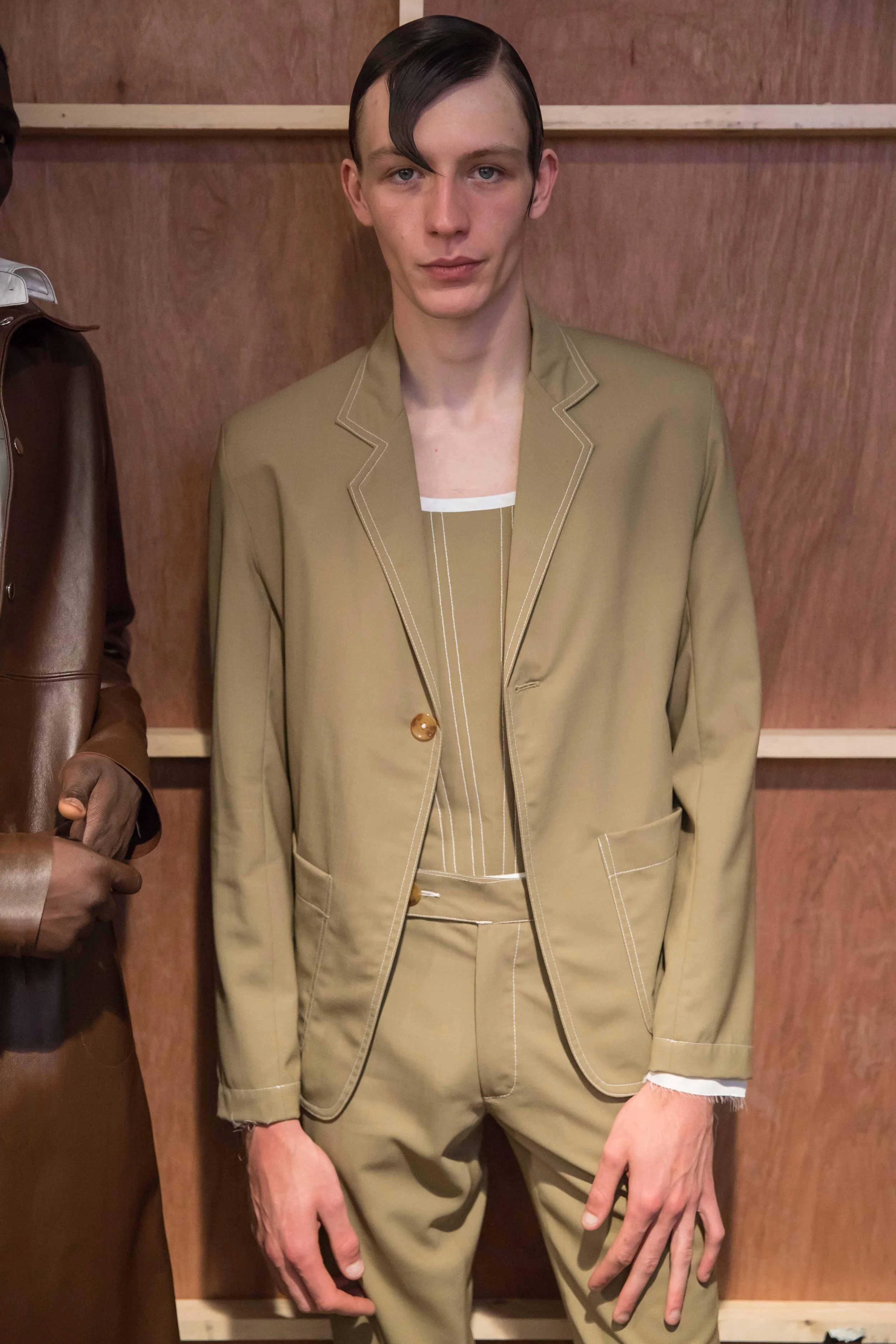 Backstage at Daniel w Fletcher SS19