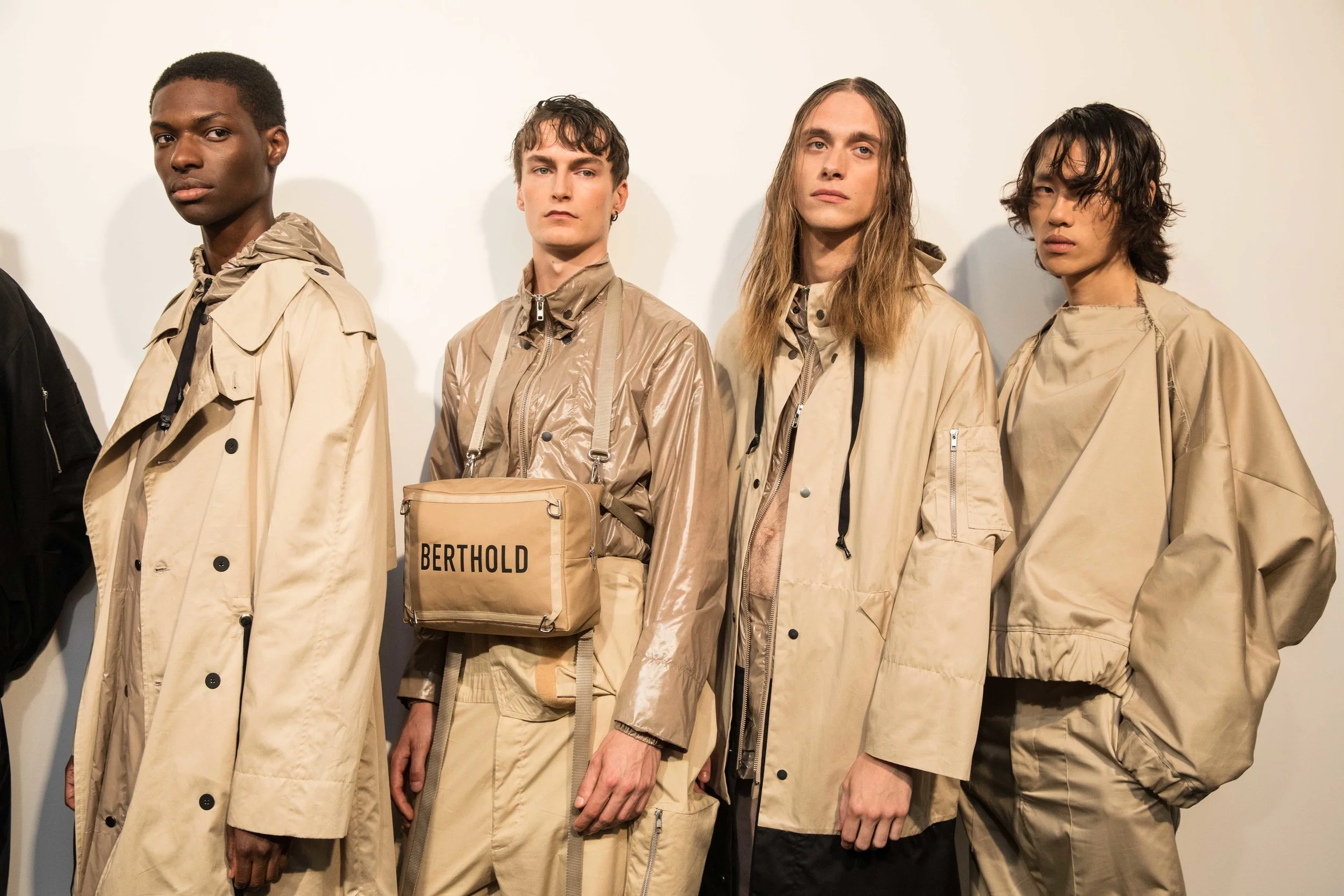Backstage at Berthold SS19