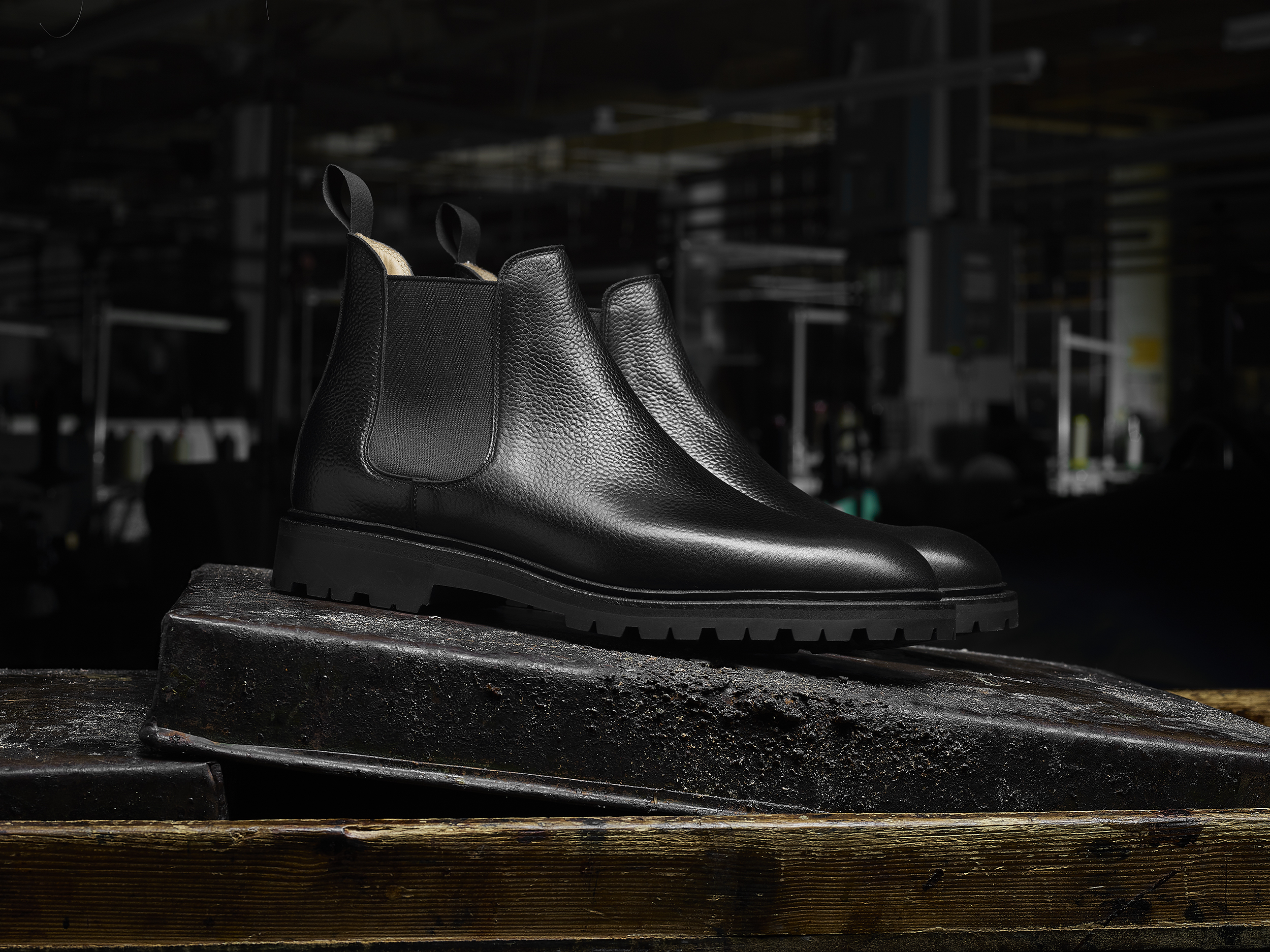 SCOTCH GRAIN HF916 All France black 靴 - 靴