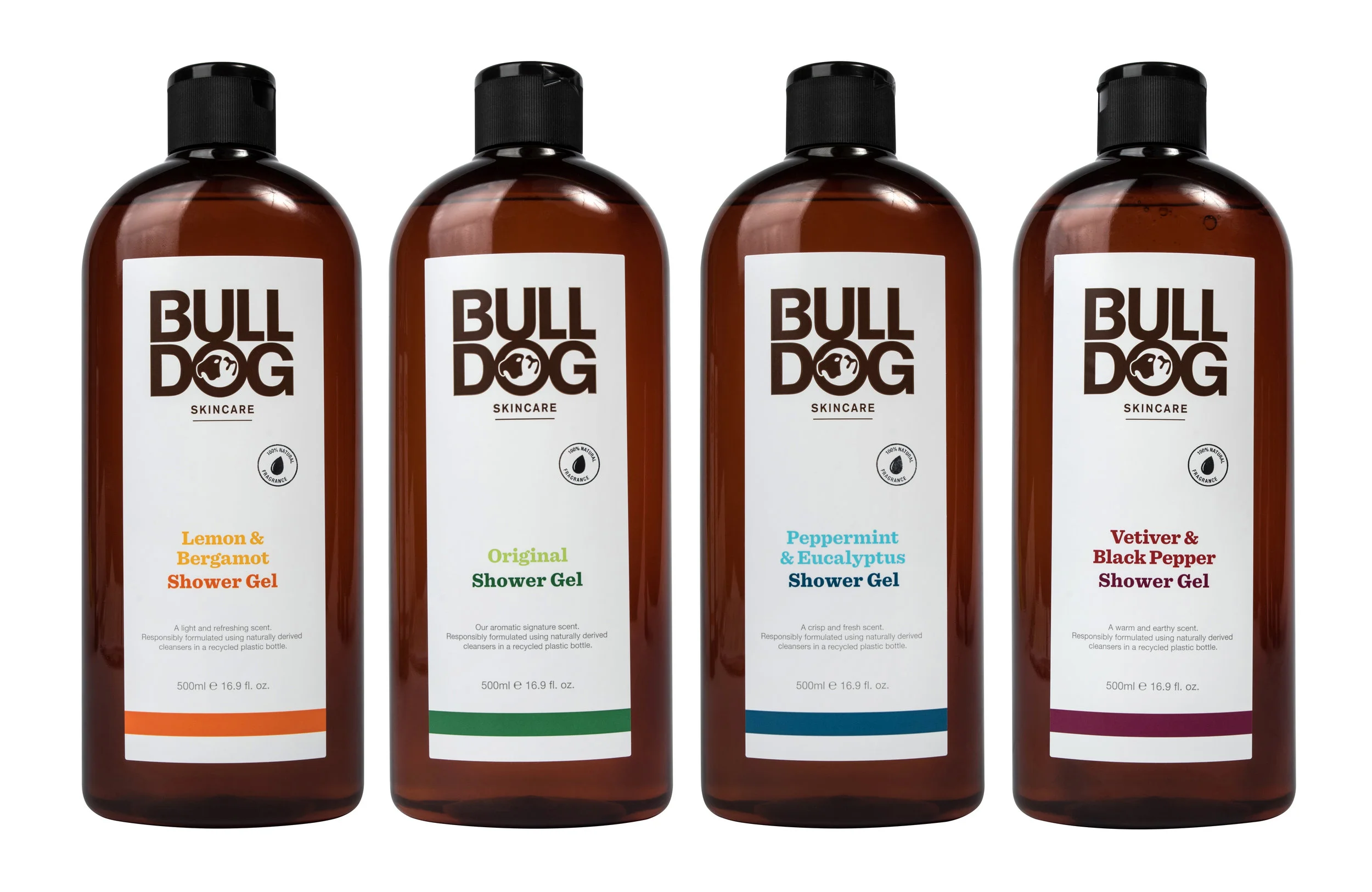 Bulldog shower gels