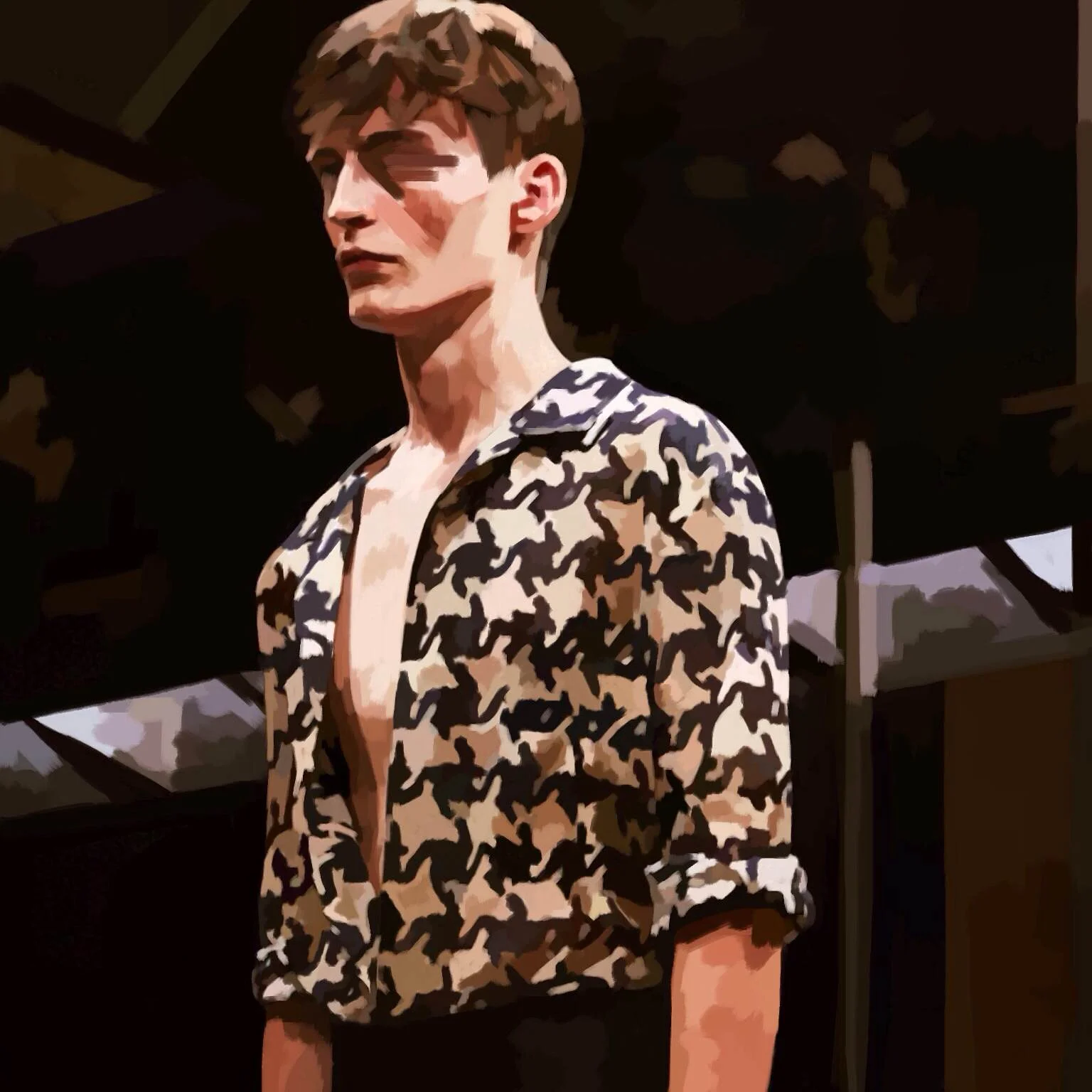 CLASSICS: Dries Van Noten SS15 by Taj Hayer, illustrated by Alex Pryde
