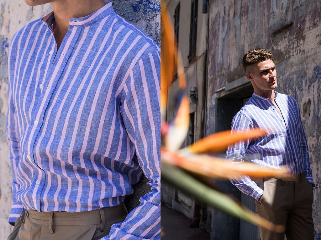 Turnbull &amp; Asser striped linens collection