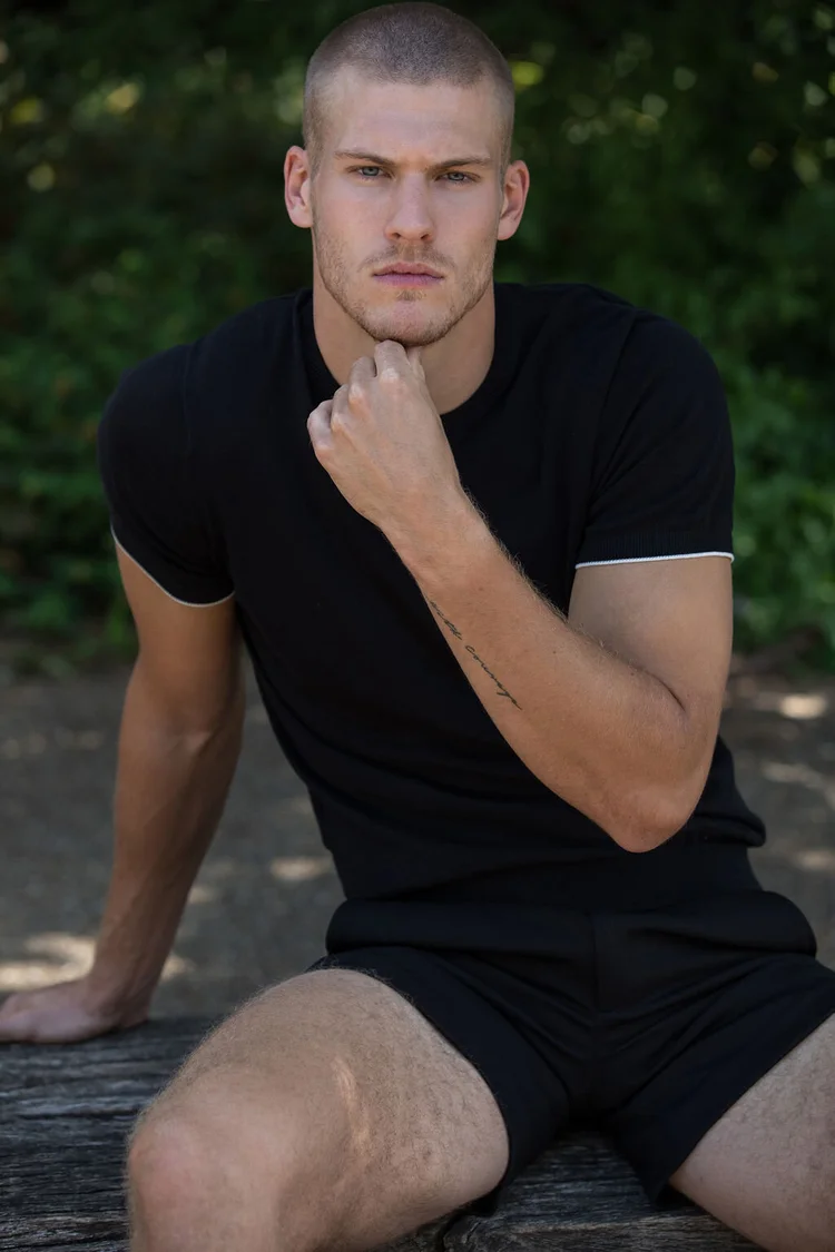 Russell Warren Model Editorial of male model Russell White at Milk Model Management for The ...