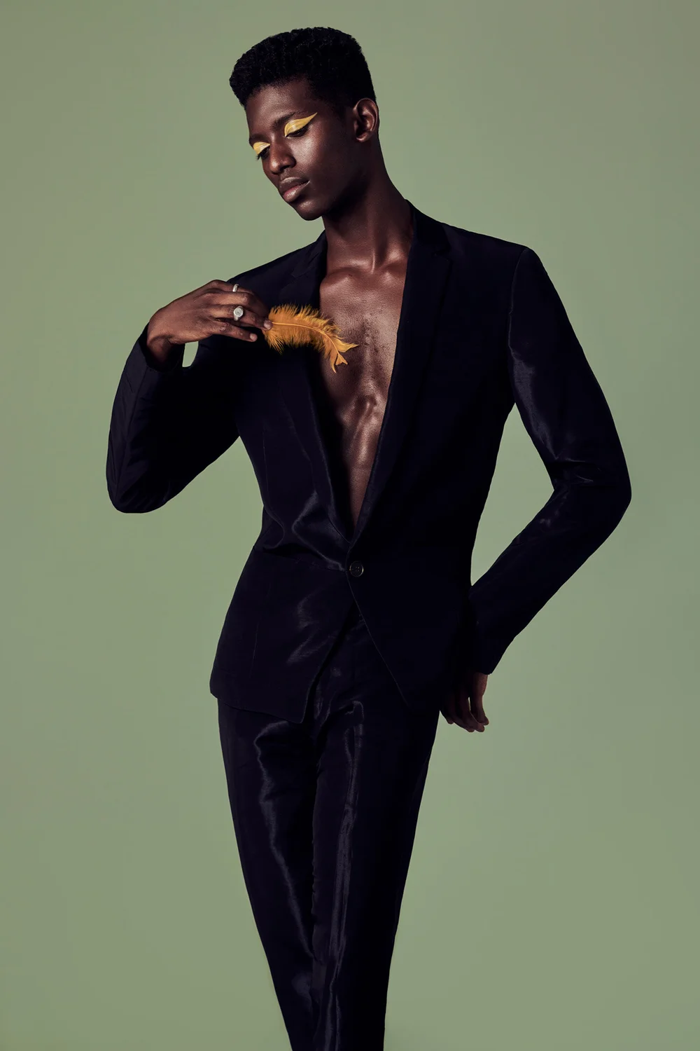 Samuel Barrie at CHIC Model Management editorial by photographer Edward ...