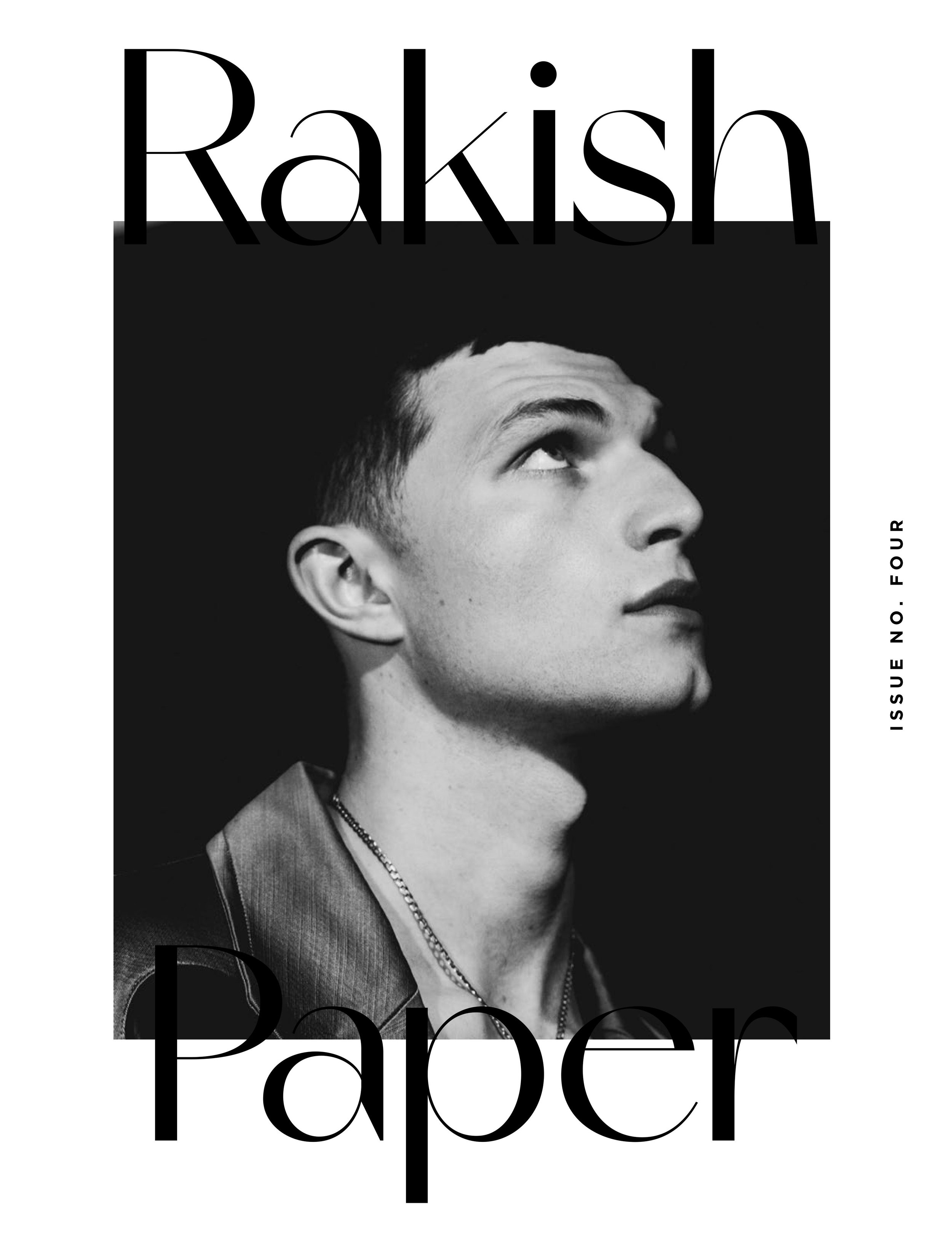 The Rakish Gent Paper Issue 4 (Luchi Blue cover)