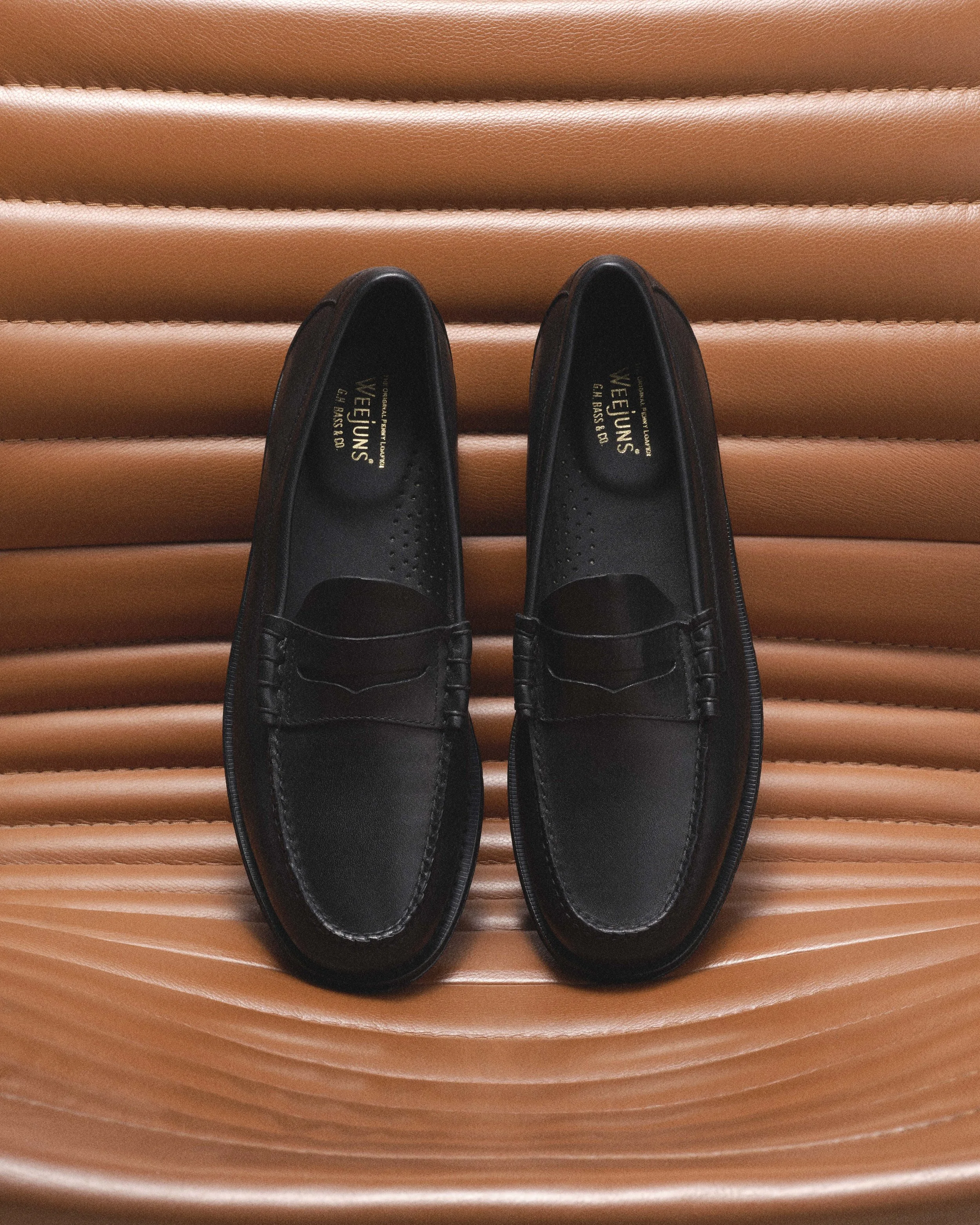 G.H. Bass soft leather collection 