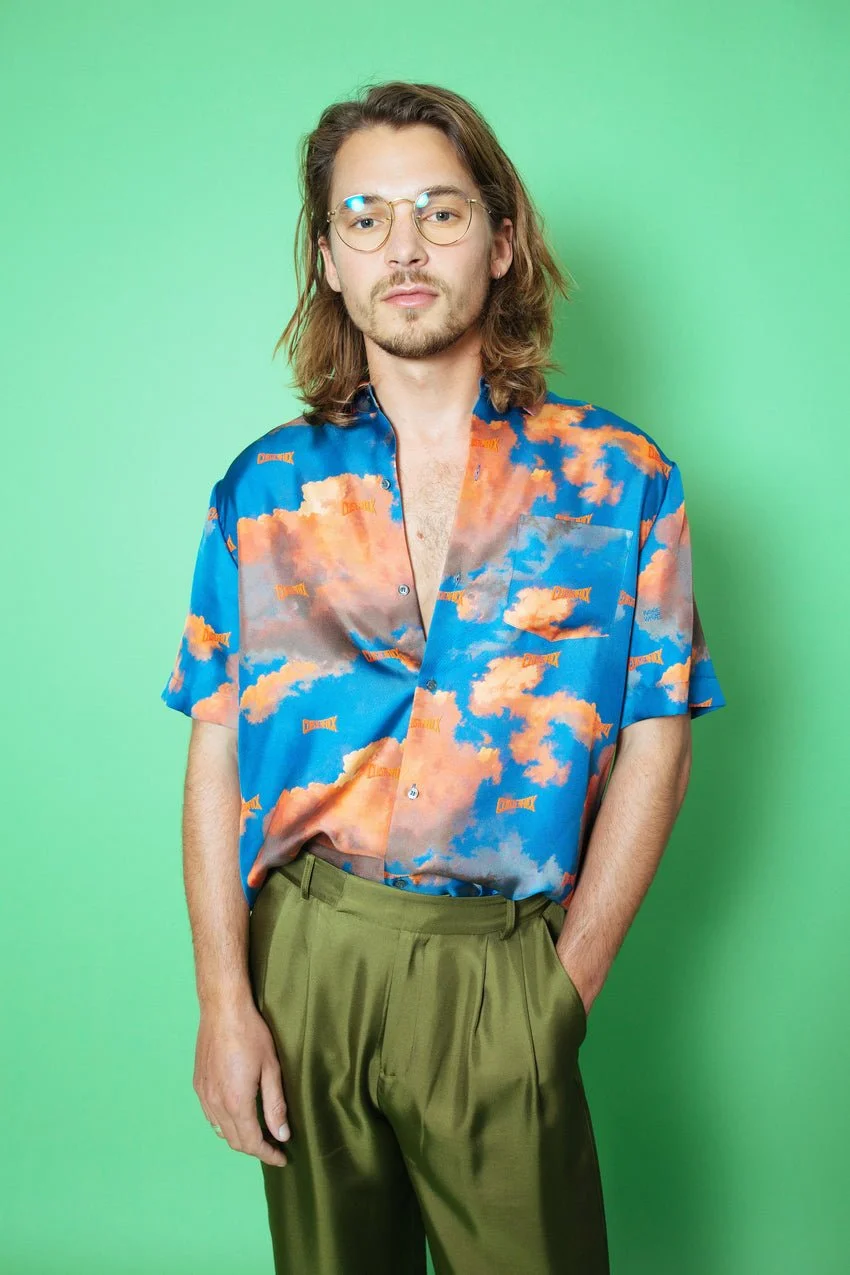 FINNEY x Wayne White luxury silk shirt collection 