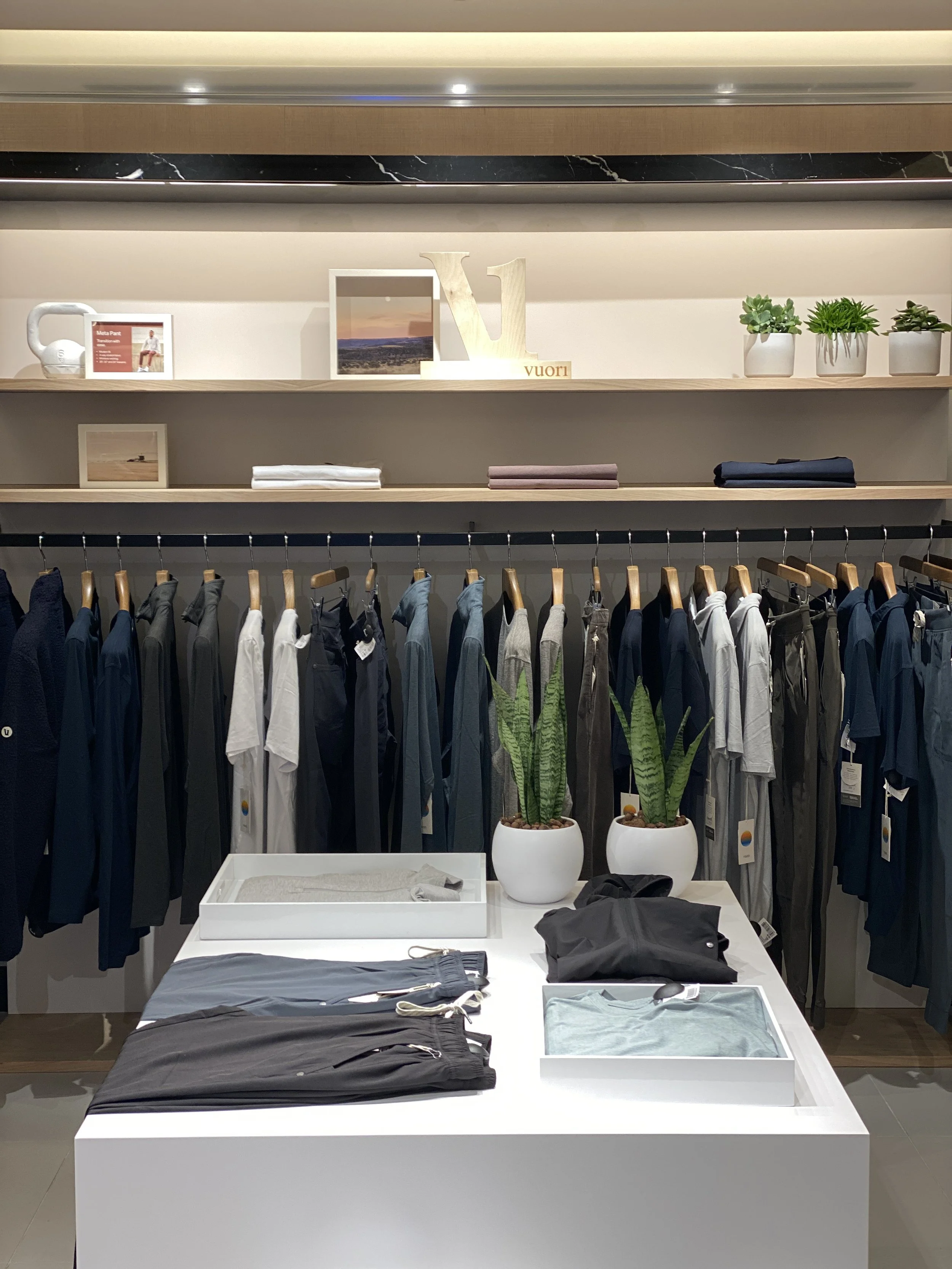 Harrods x Vuori pop up