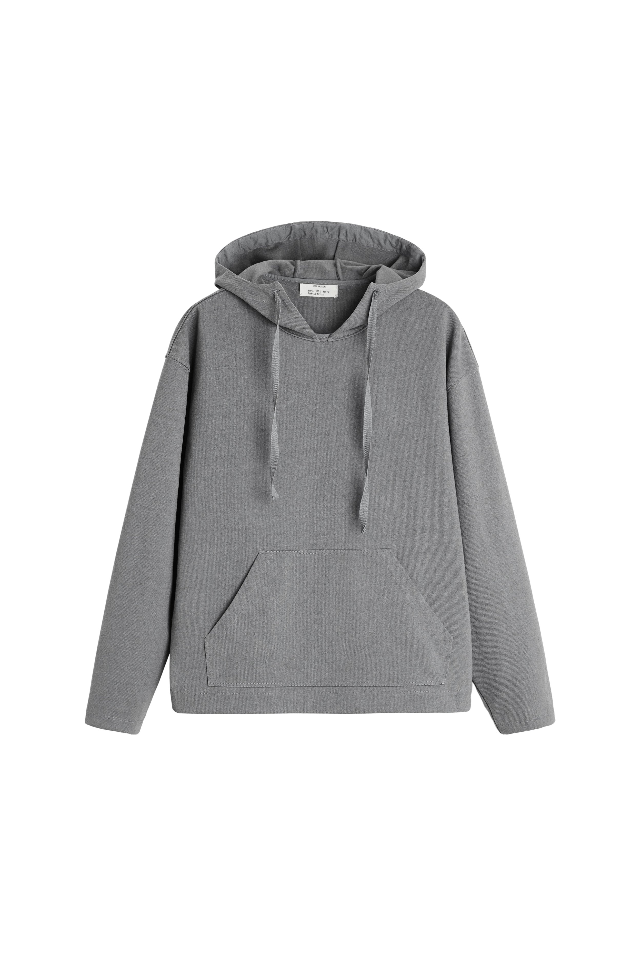 Oversized sweatshirt - ZARA faded hoodie - £49.99