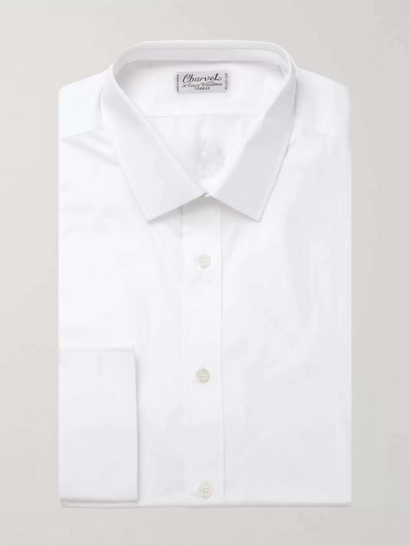 Crisp white shirt - Charvet shirt at MR PORTER - £360
