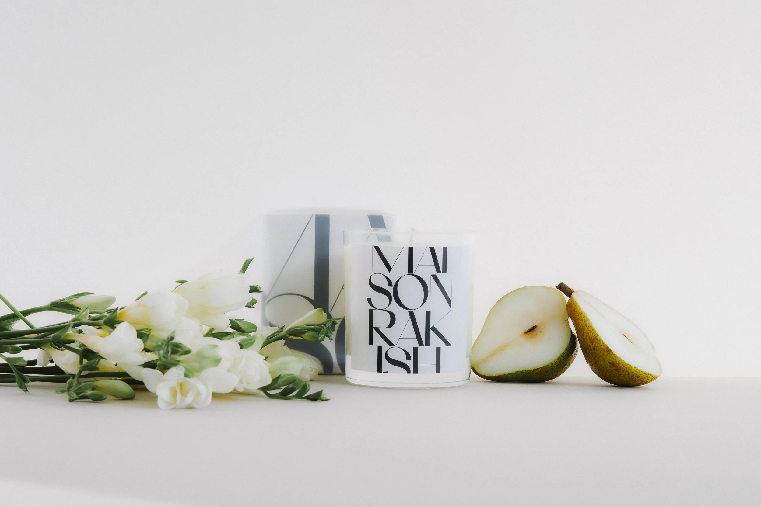 Maison Rakish launch the French Pear &amp; Freesia candle 