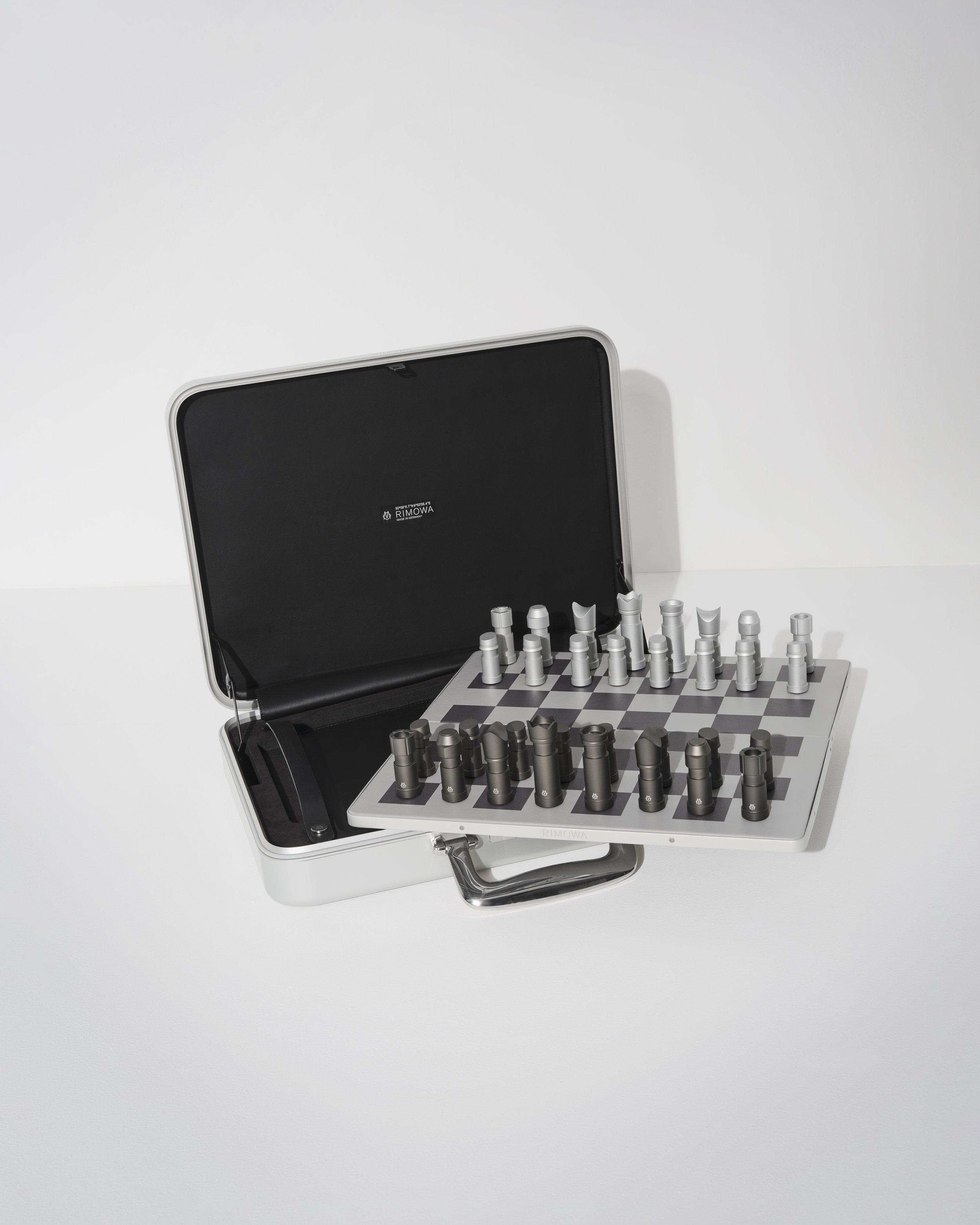 RIMOWA launch Attaché Chess in Silver