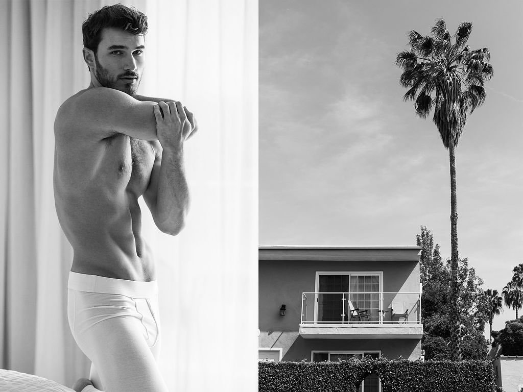 Revisiting Issue One with @michaelyerger at @dtmodelmgmt photographed by @nickandrewsphoto in Los Angeles in March 2020
