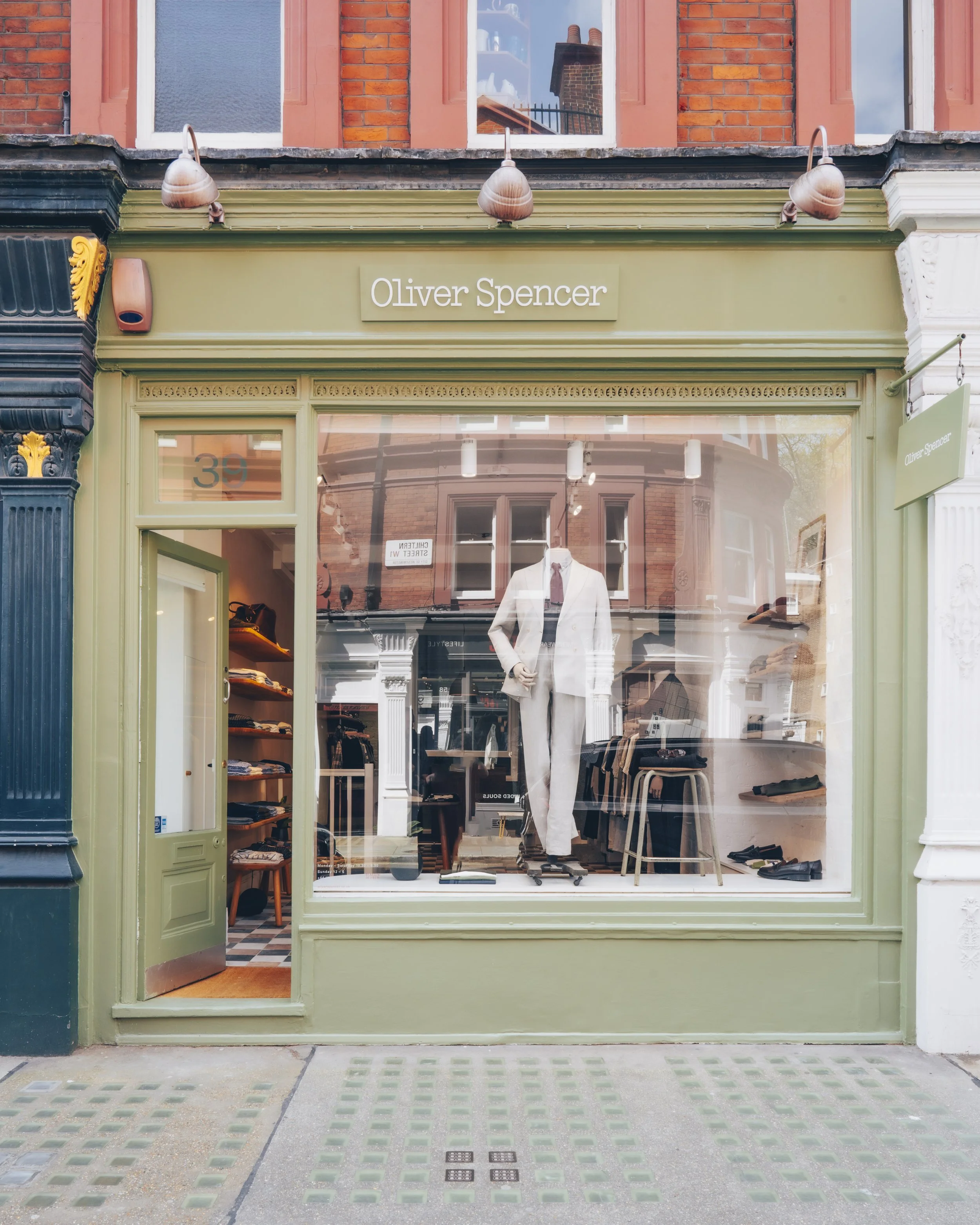 Oliver Spencer new London store on Chiltern Street 