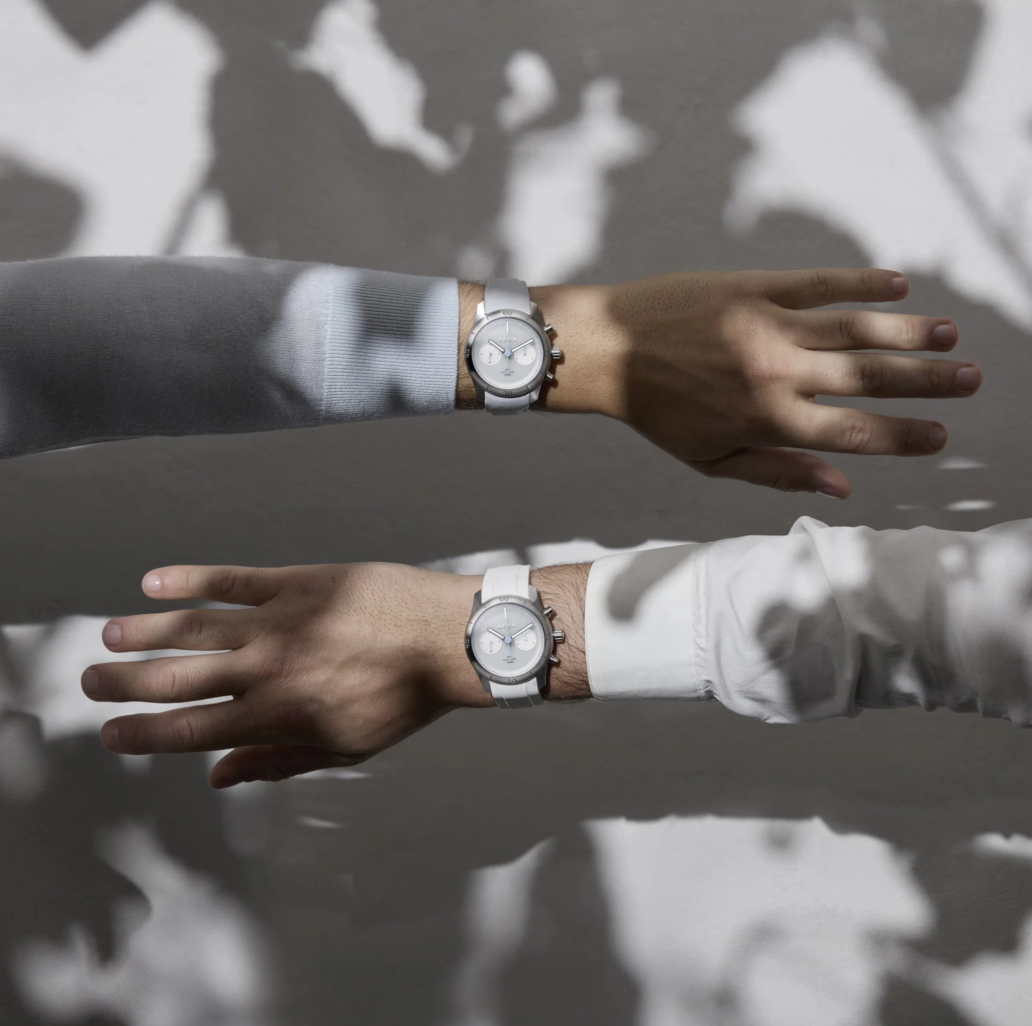 Aera Introduces First Chronograph: The C-1 Shadow and C-1 Cloud