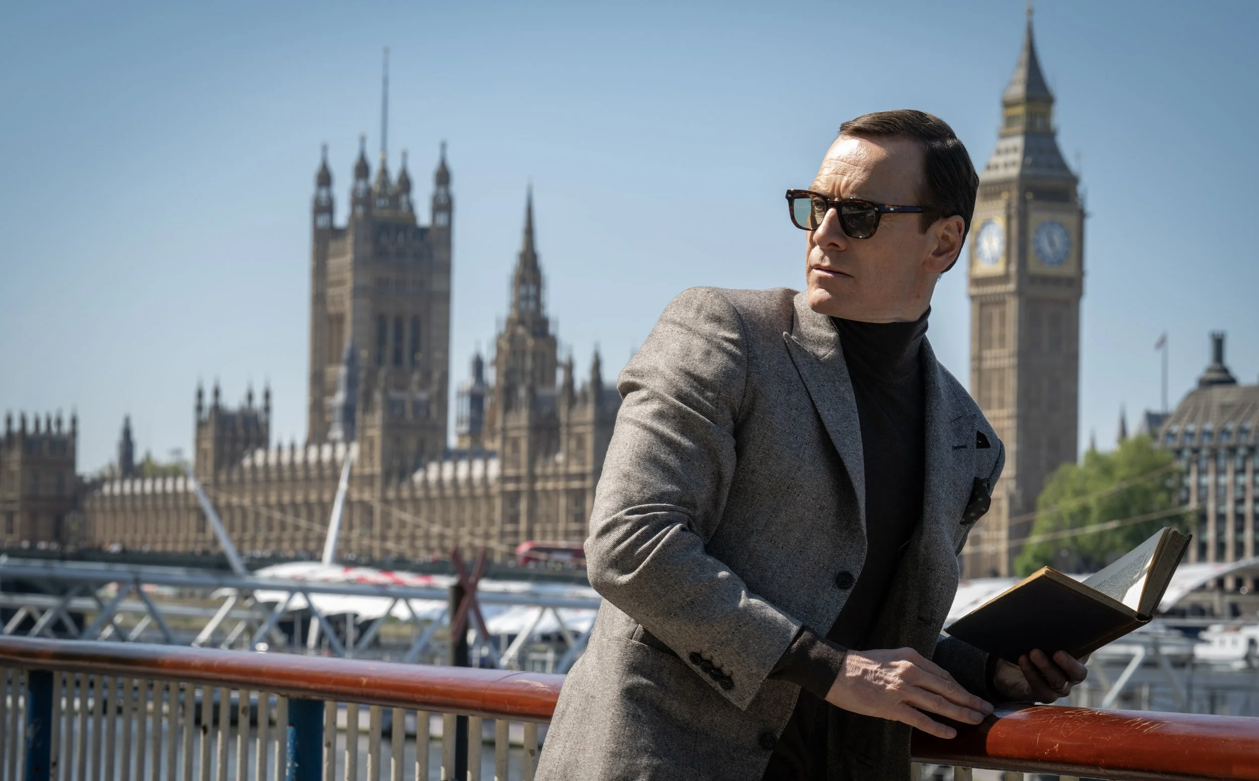 dunhill Tailors the Spy Look for Soderbergh’s Black Bag