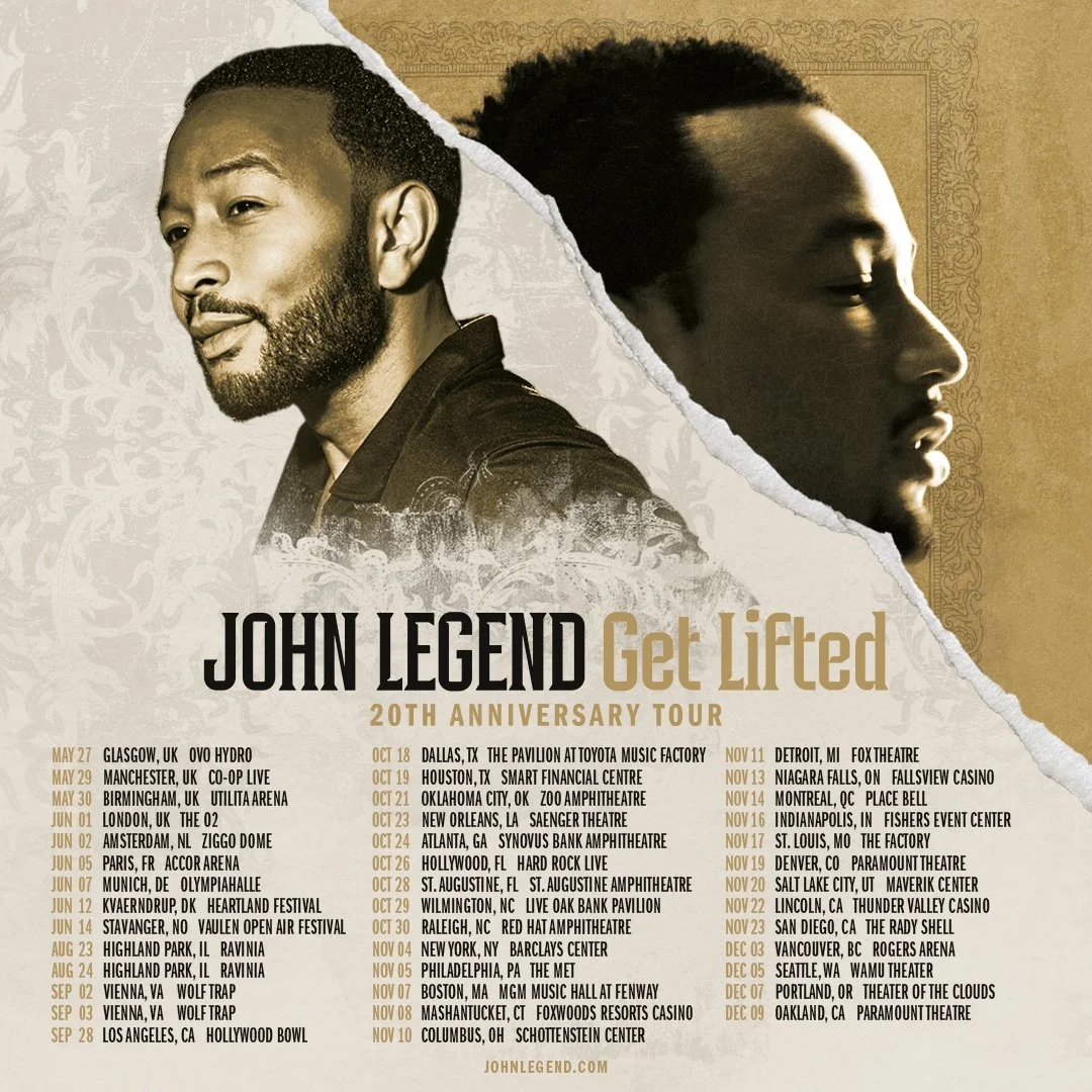 John Legend’s Get Lifted Turns 20—And He’s Taking It Back on the Road