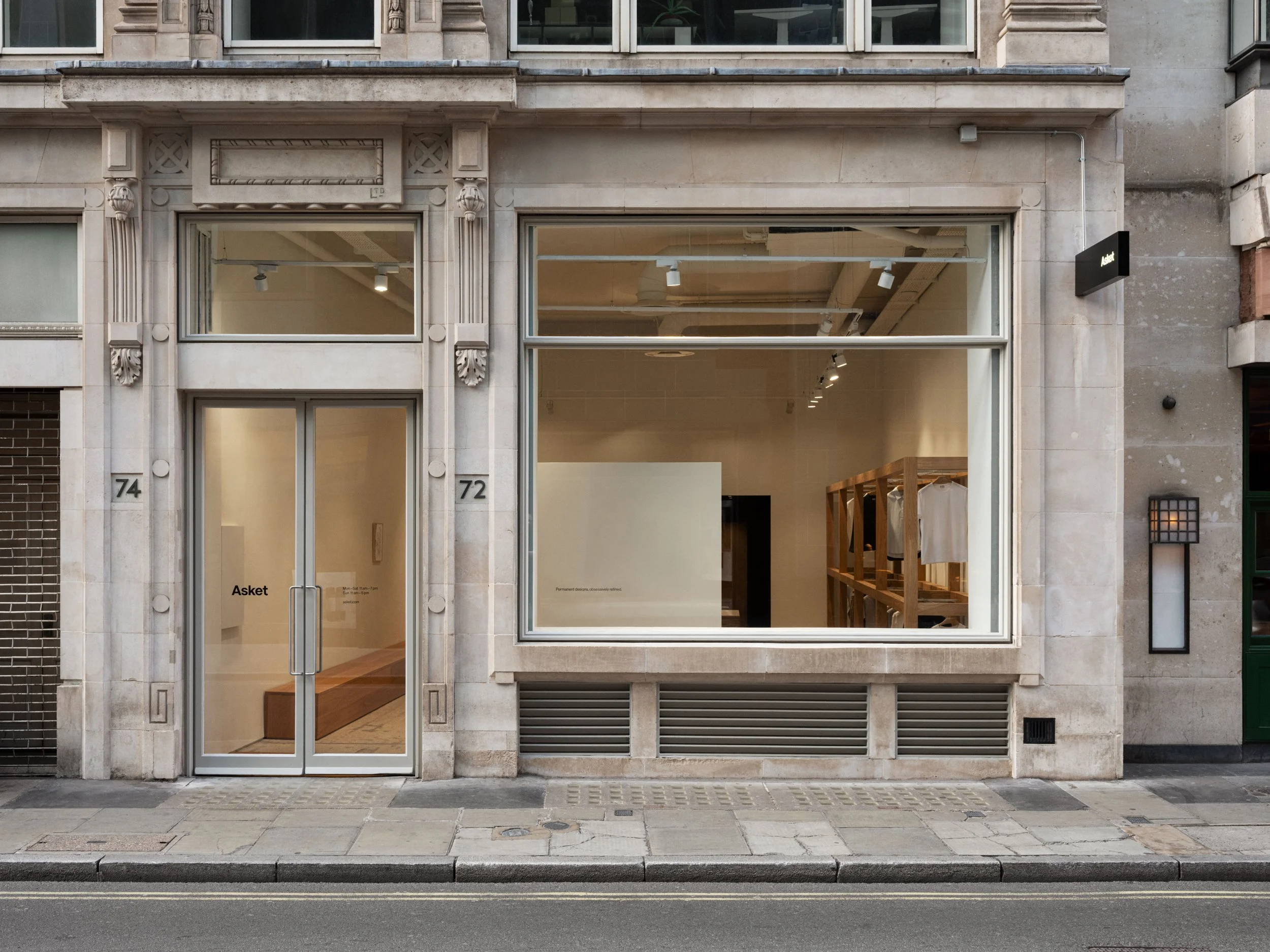 Asket Lands in London: Swedish Minimalism Finds a Soho Home