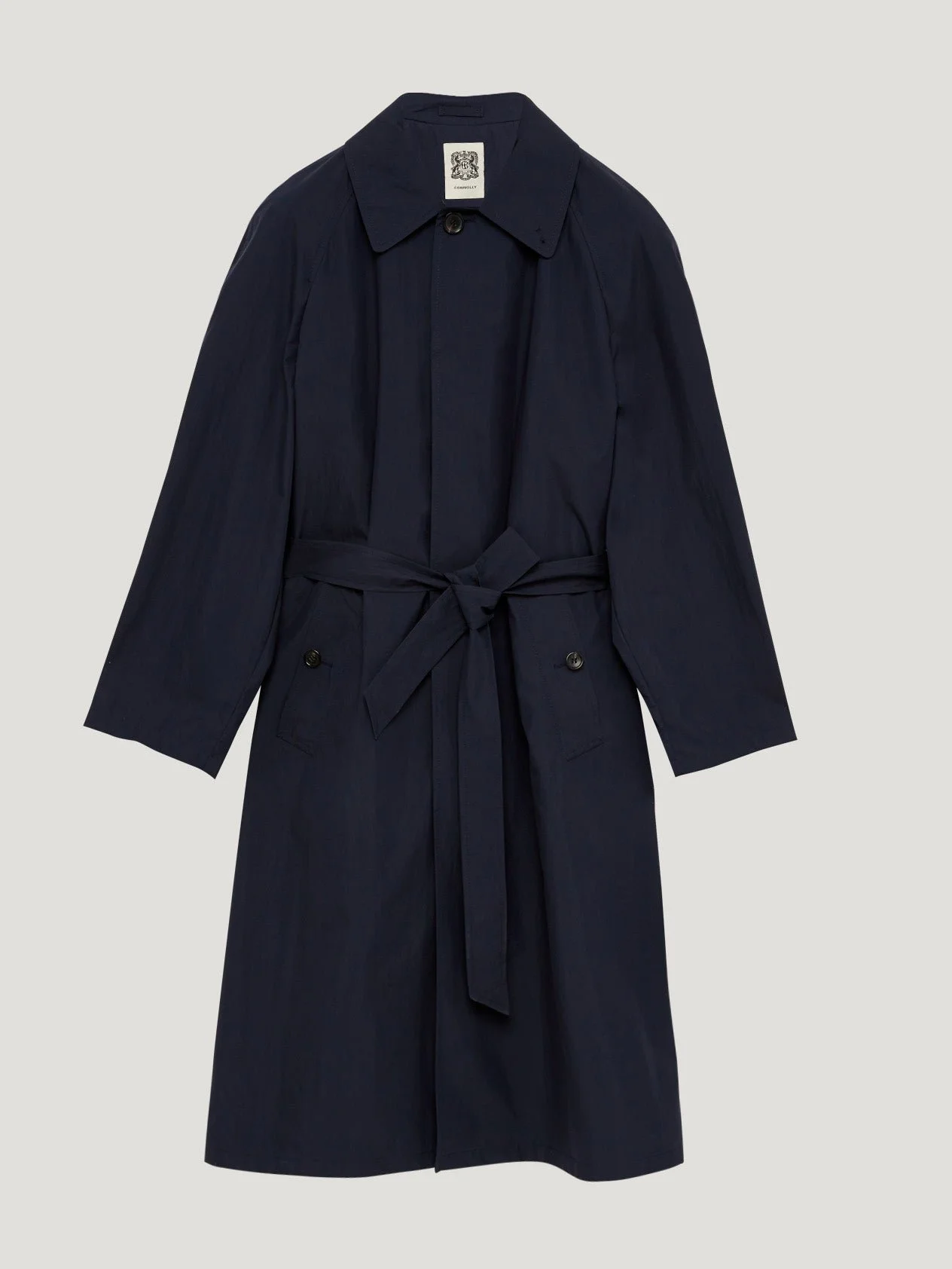 Connolly navy summer Mac - £1.250