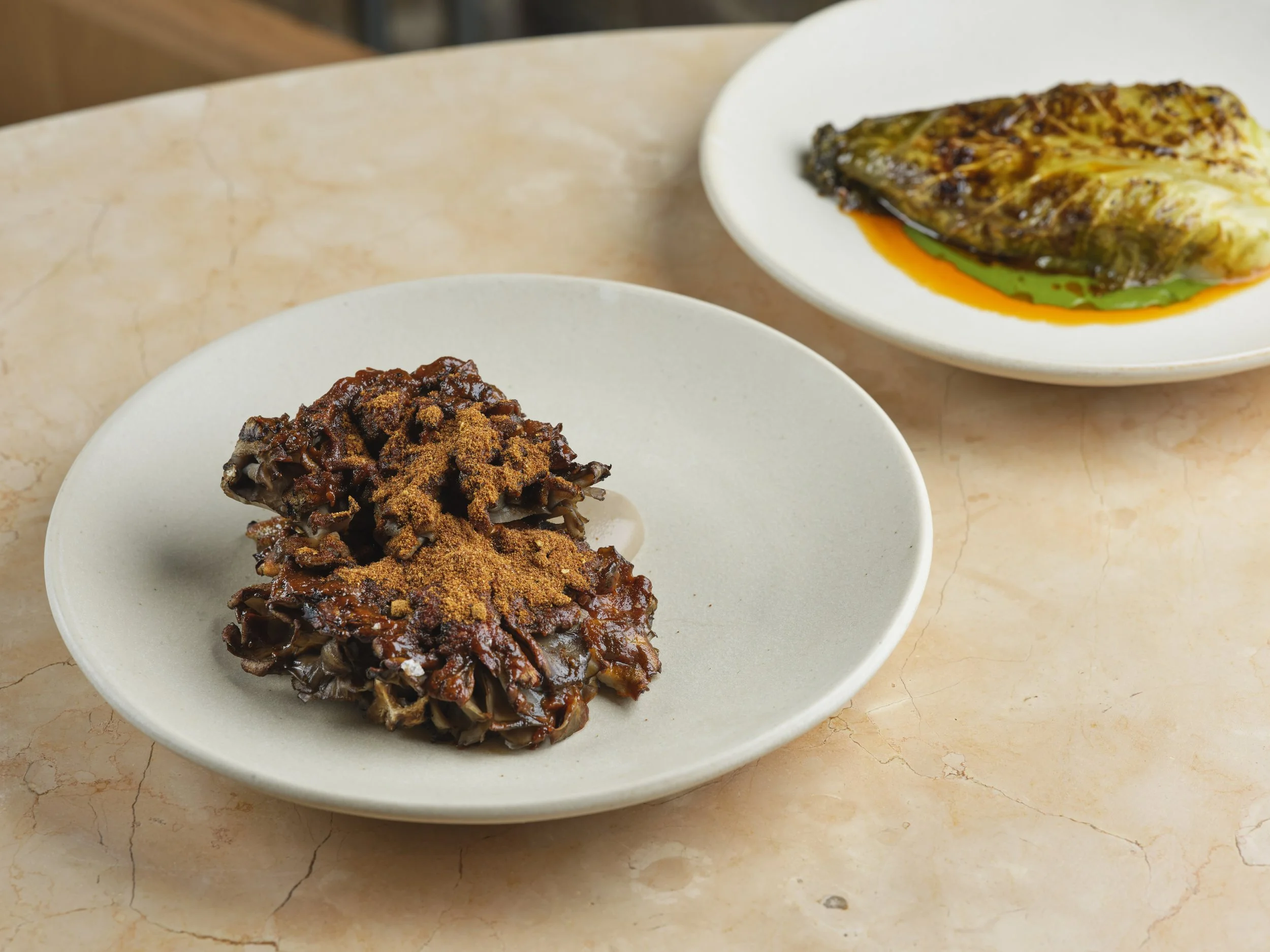 Dishes©JodiHinds_240227_Akara_MaitakeMushroomYaji_003 (1).jpeg