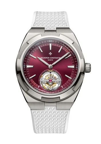 Vacheron Constantin’s Overseas Tourbillon Goes Deep Red