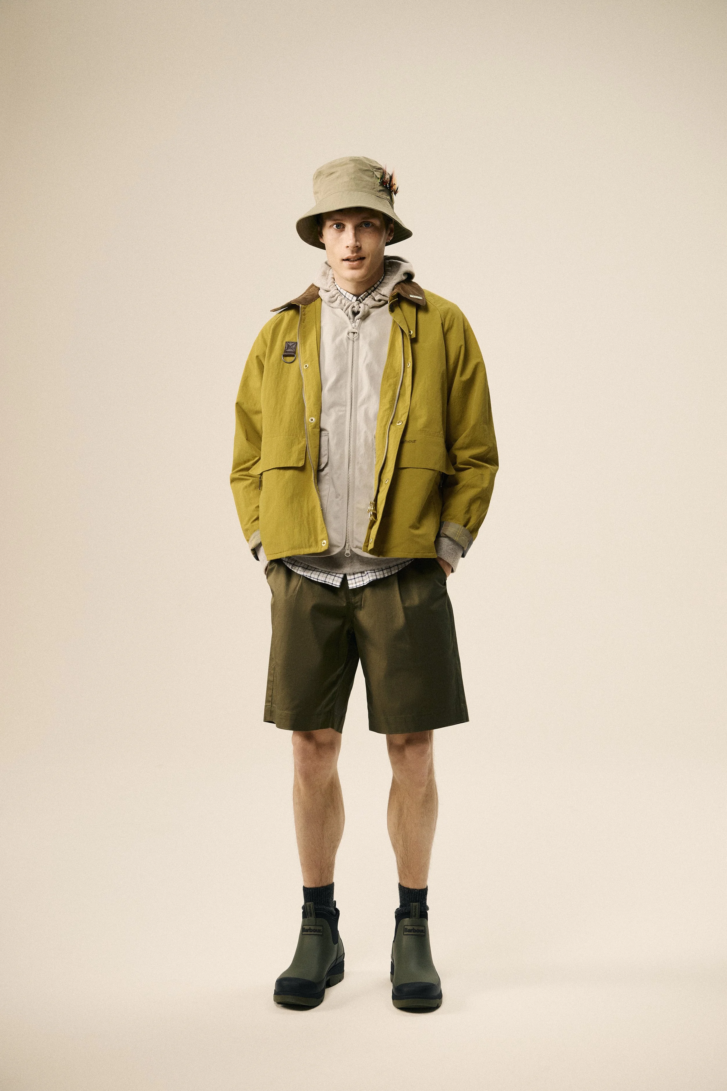 Barbour Icons Spey Jacket RRP £179.00, Barbour Tracker Showerproof Bucket Hat RRP £39.95, Barbour Festival Gilet RRP £119.00 Available at Barbour.com (2) (1).JPG