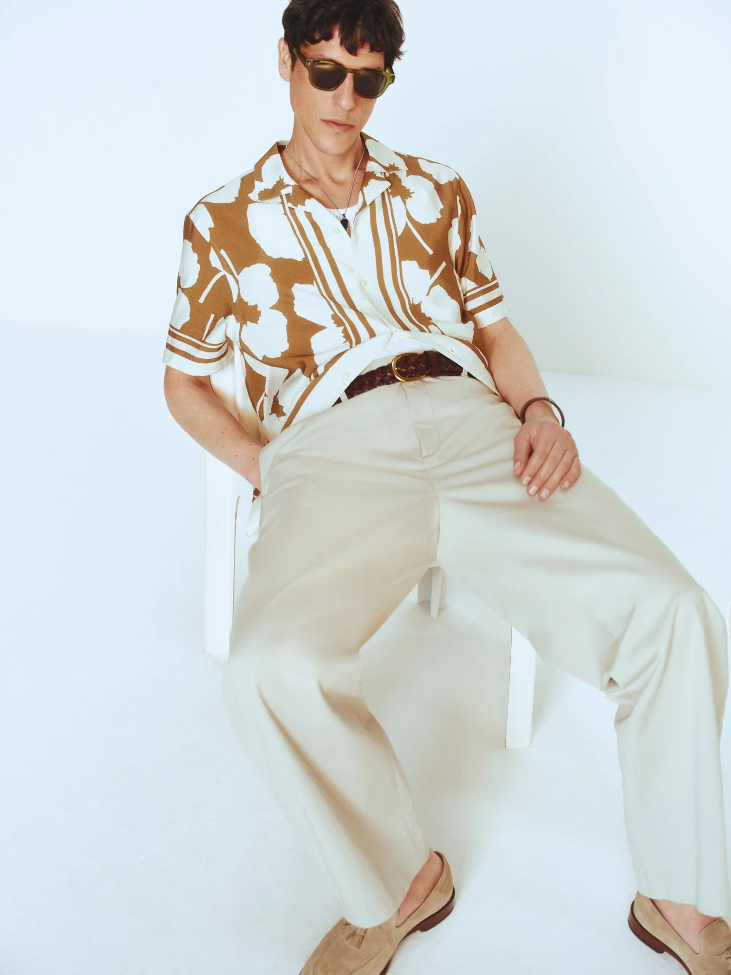 Autograph Shirt £40, Autograph Trousers £49, Sunglasses £35, Necklace £22.50, Belt £22, Bangle £22.50, Ring £14, Shoes £55.jpg