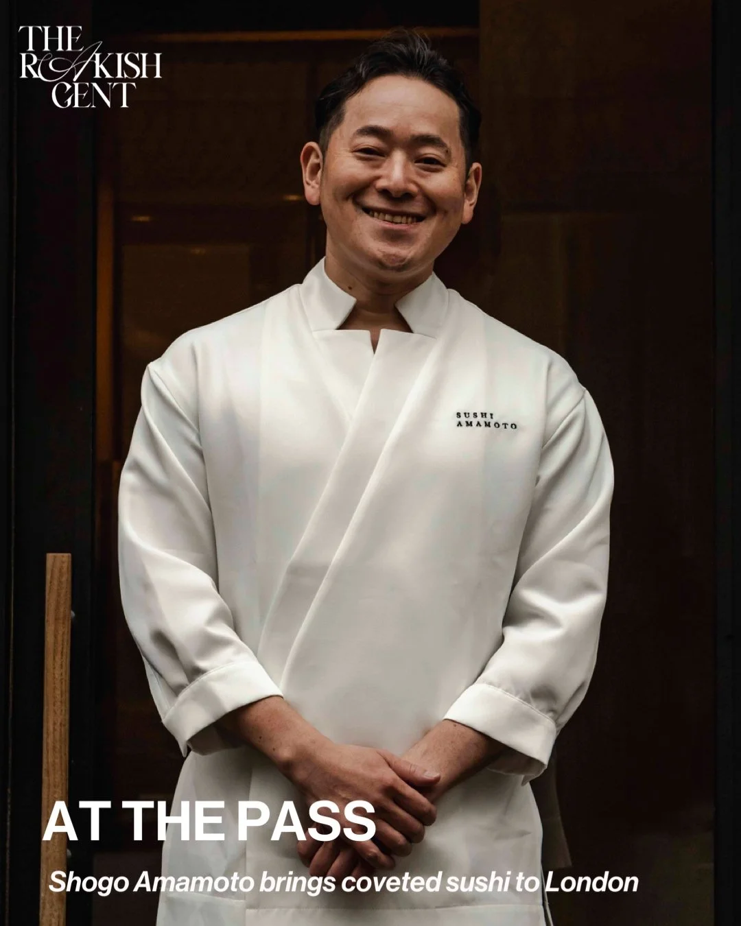 At The Pass: Shogo Amamoto on bringing one of Asia’s most coveted sushi counters to London