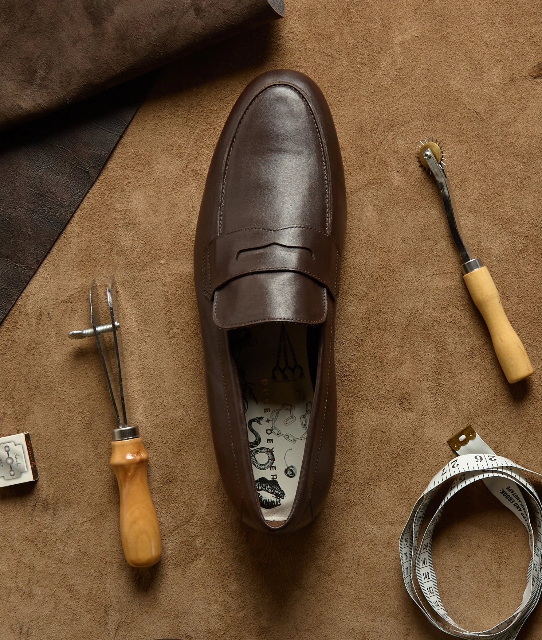 DUKE + DEXTER STEPS INTO SHARPER TERRITORY WITH THE CAINE LOAFER