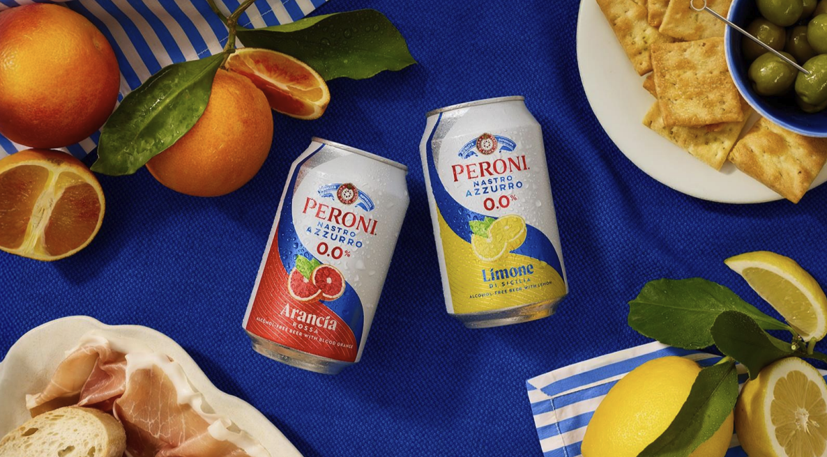 Peroni Nastro Azzurro 0.0% Makes the Long Lunch Work Harder