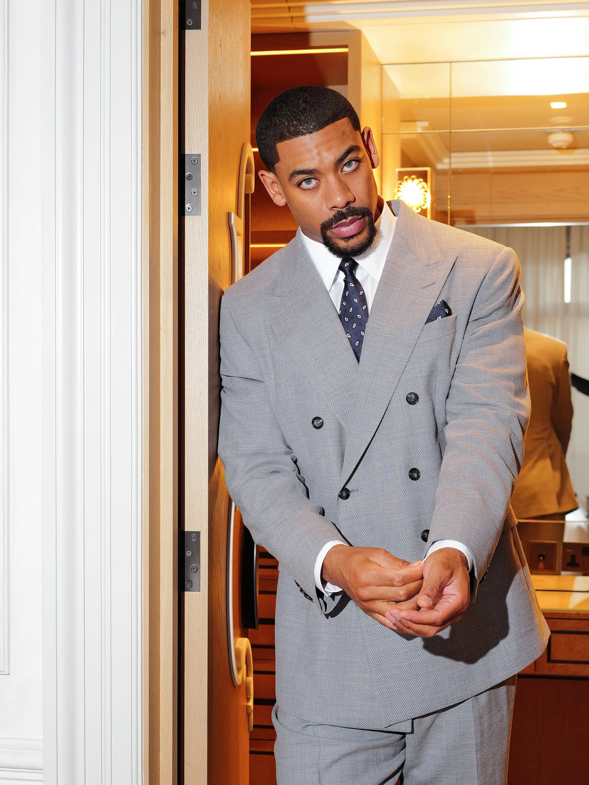 EXCLUSIVE: Aaron Pierre: The Quiet Confidence of a Modern BOSS