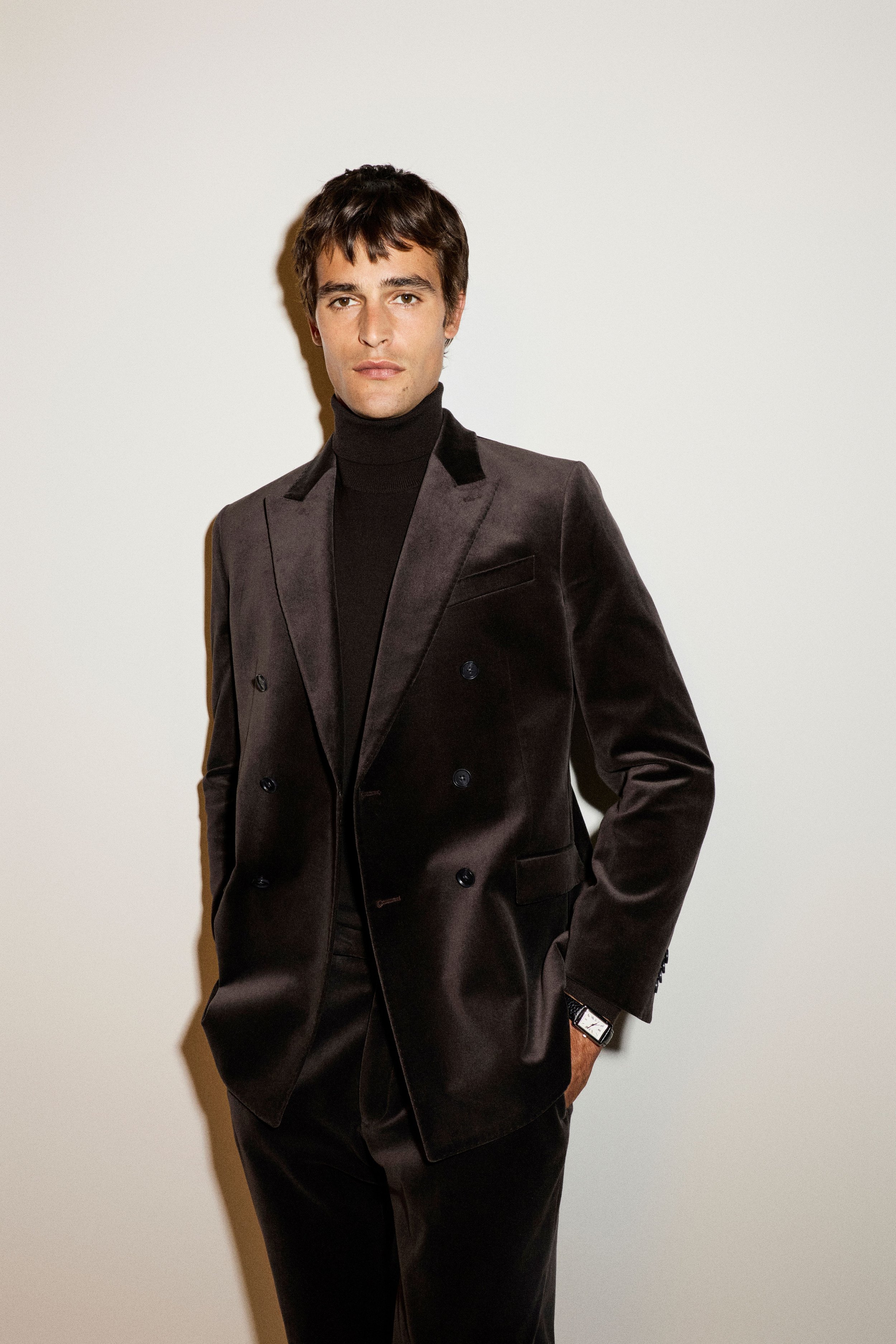 Autograph Suit Jacket £120, Jumper £45, Trousers £120.jpg