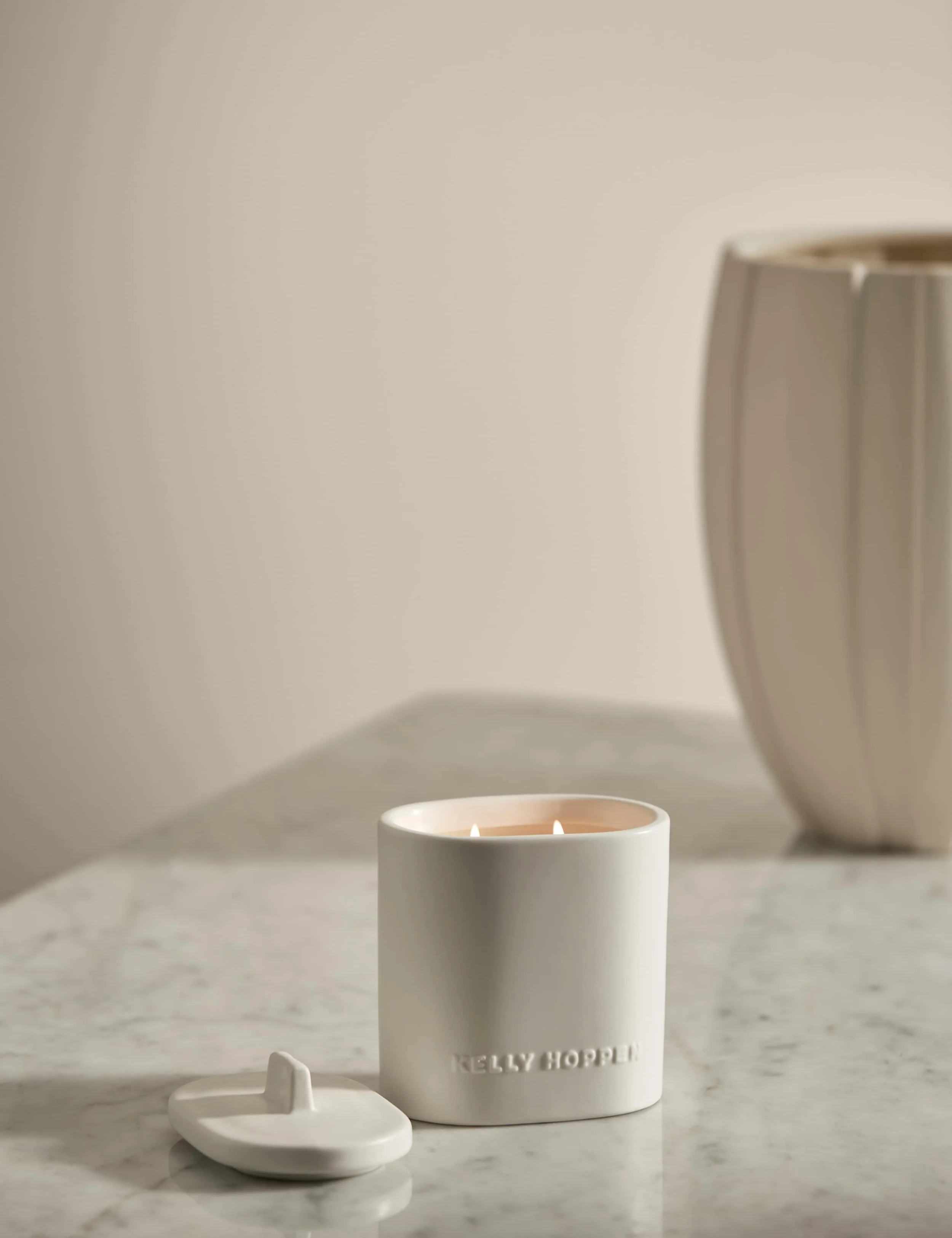 M&amp;S X Kelly Hoppen No. 1 Fragrance Lidded Ceramic Candle - £15