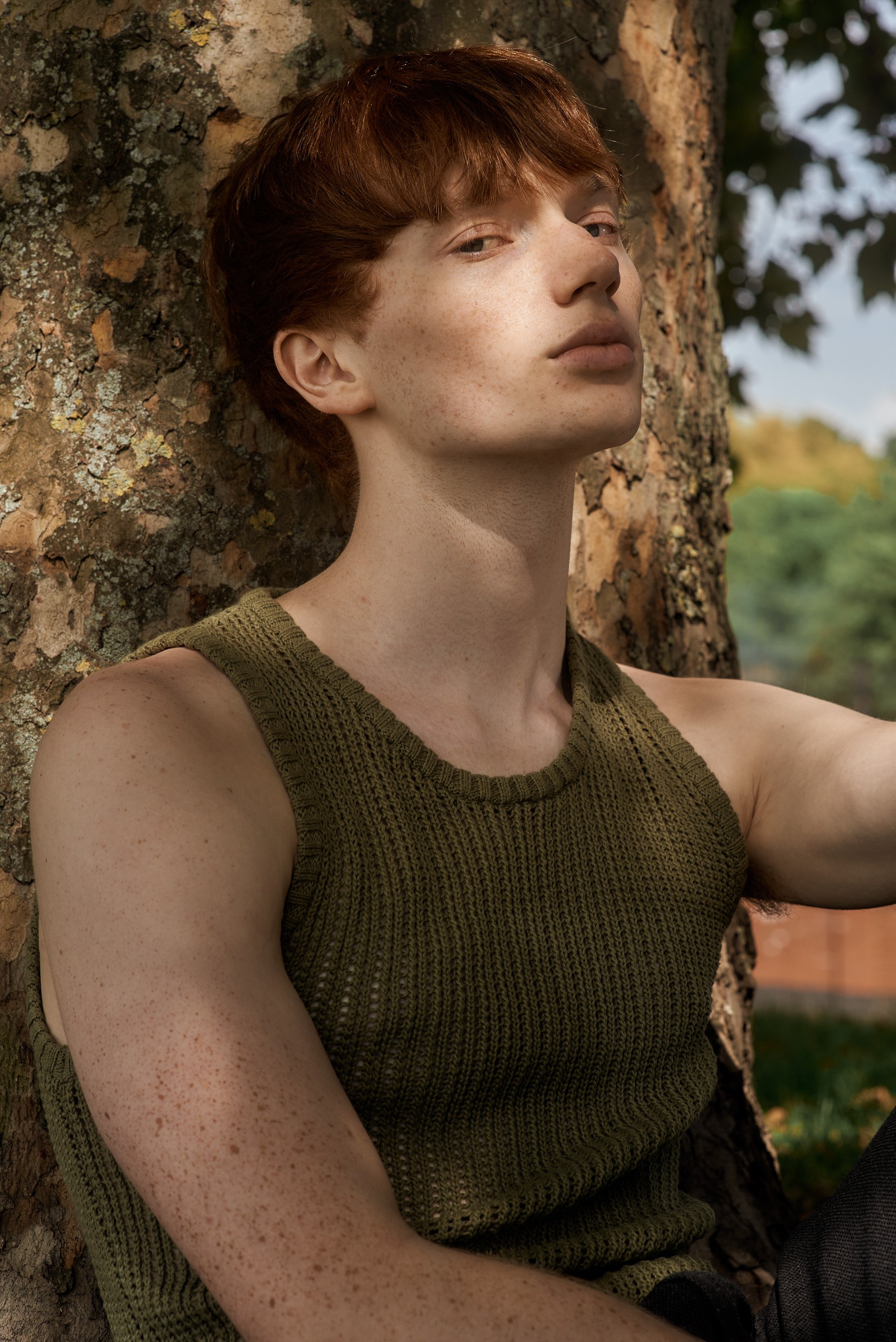 Male model Calum Harper at Menace by photographer Ciaran Christopher