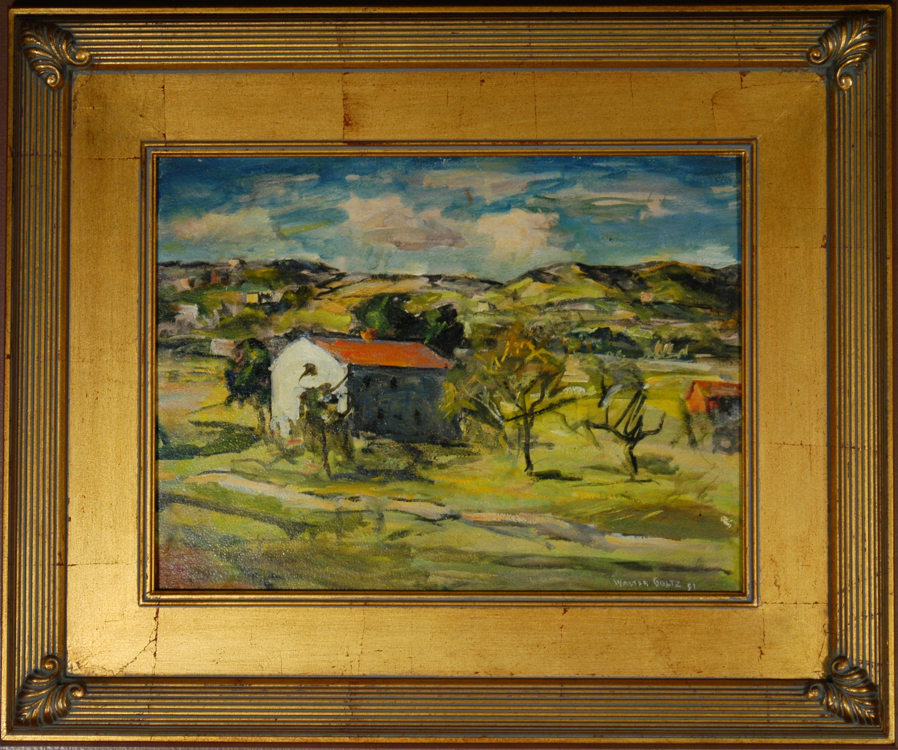 Oil on board, 16" by 12", Signed LR