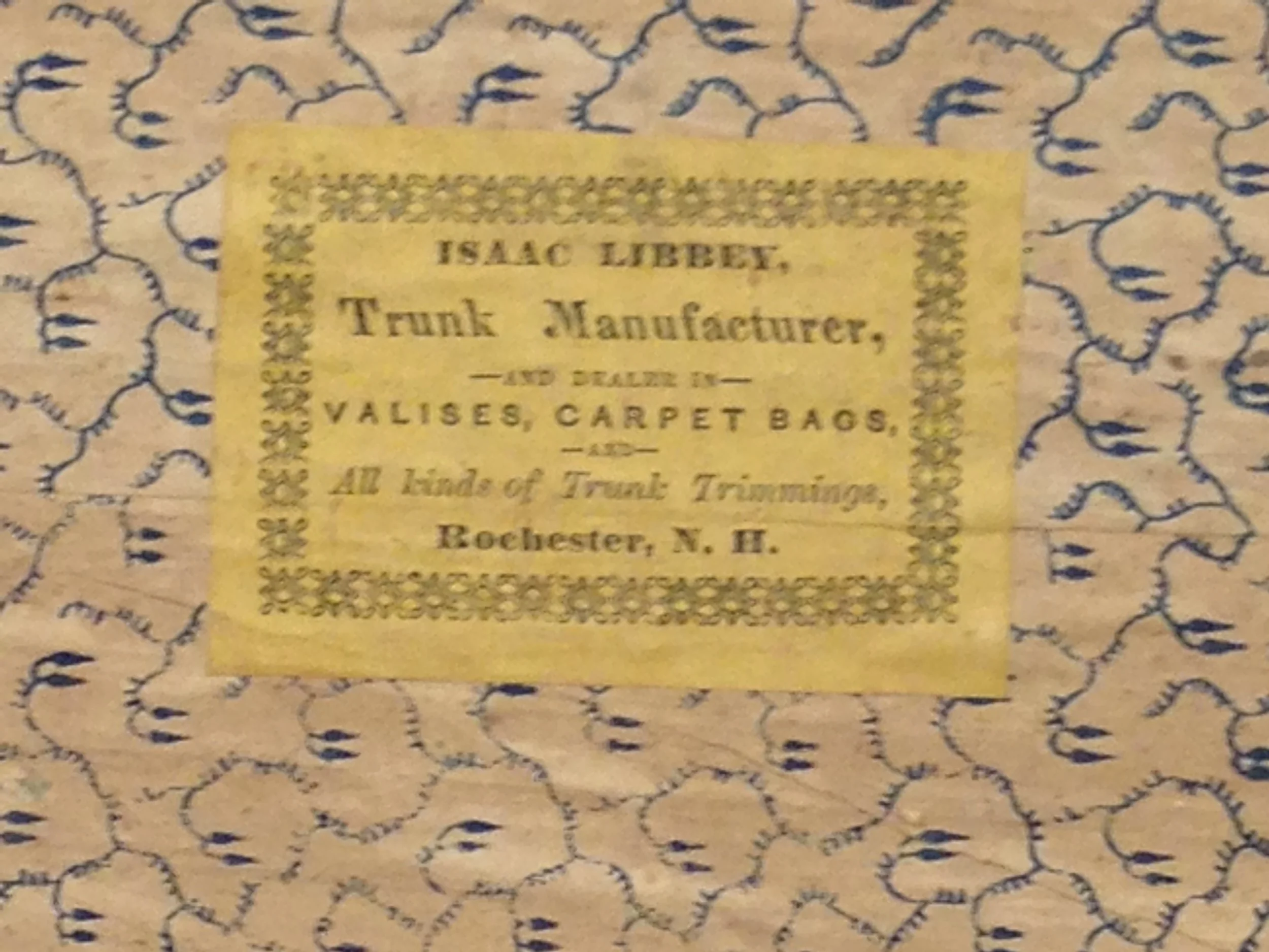 Isaac Libbey, Rochester NH