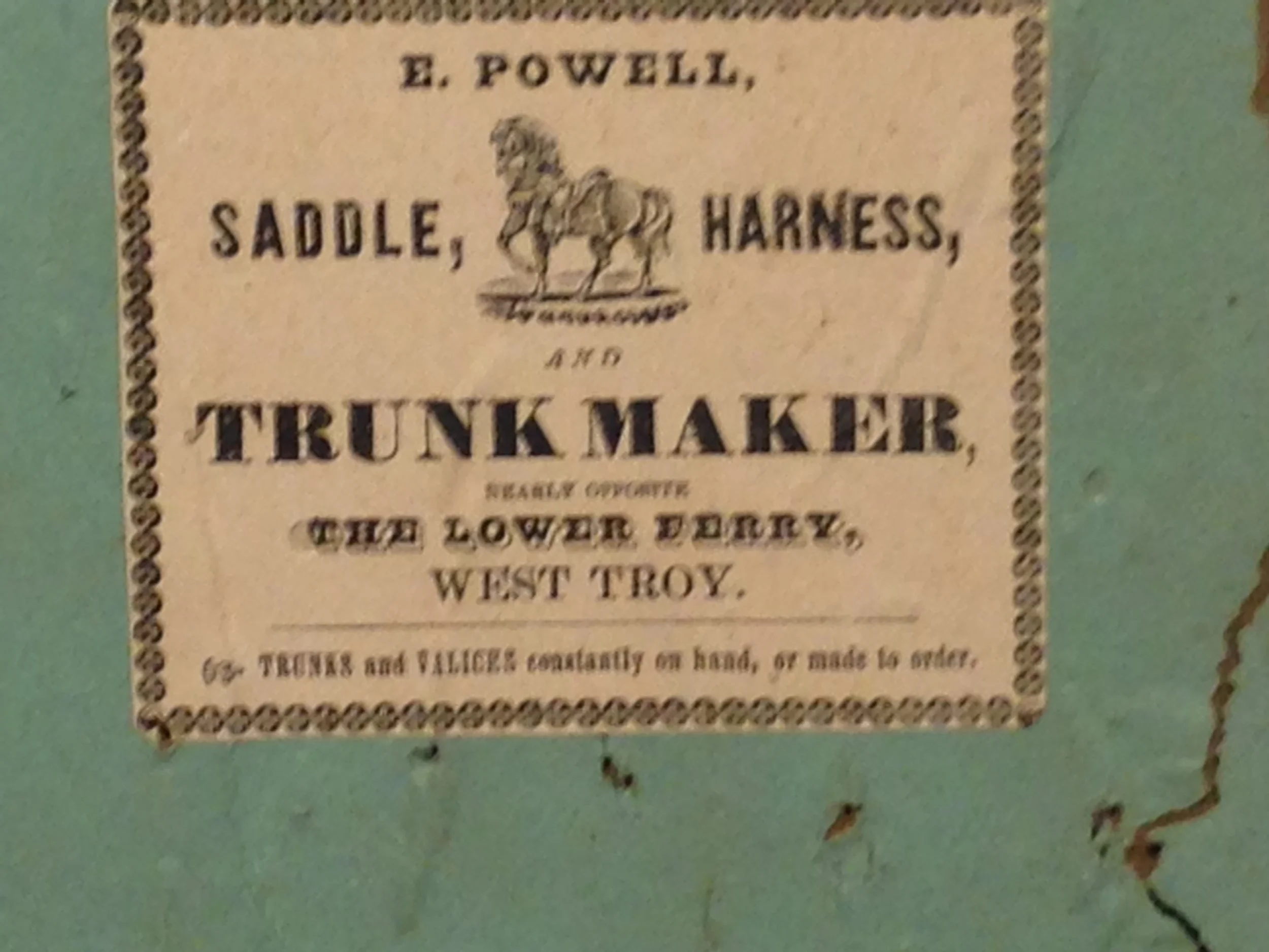 E. Powell, West Troy NY
