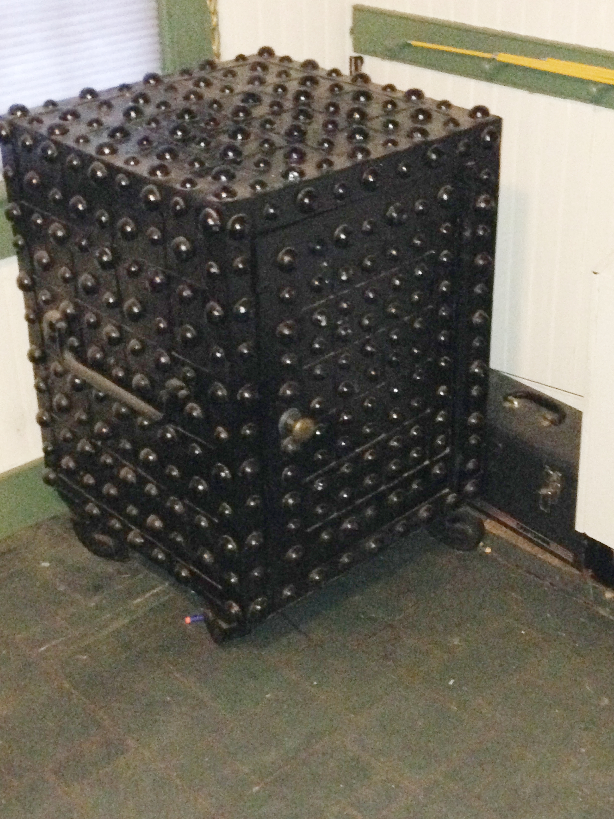 Jesse Delano is reputed to be the first maker of safes in the U.S.