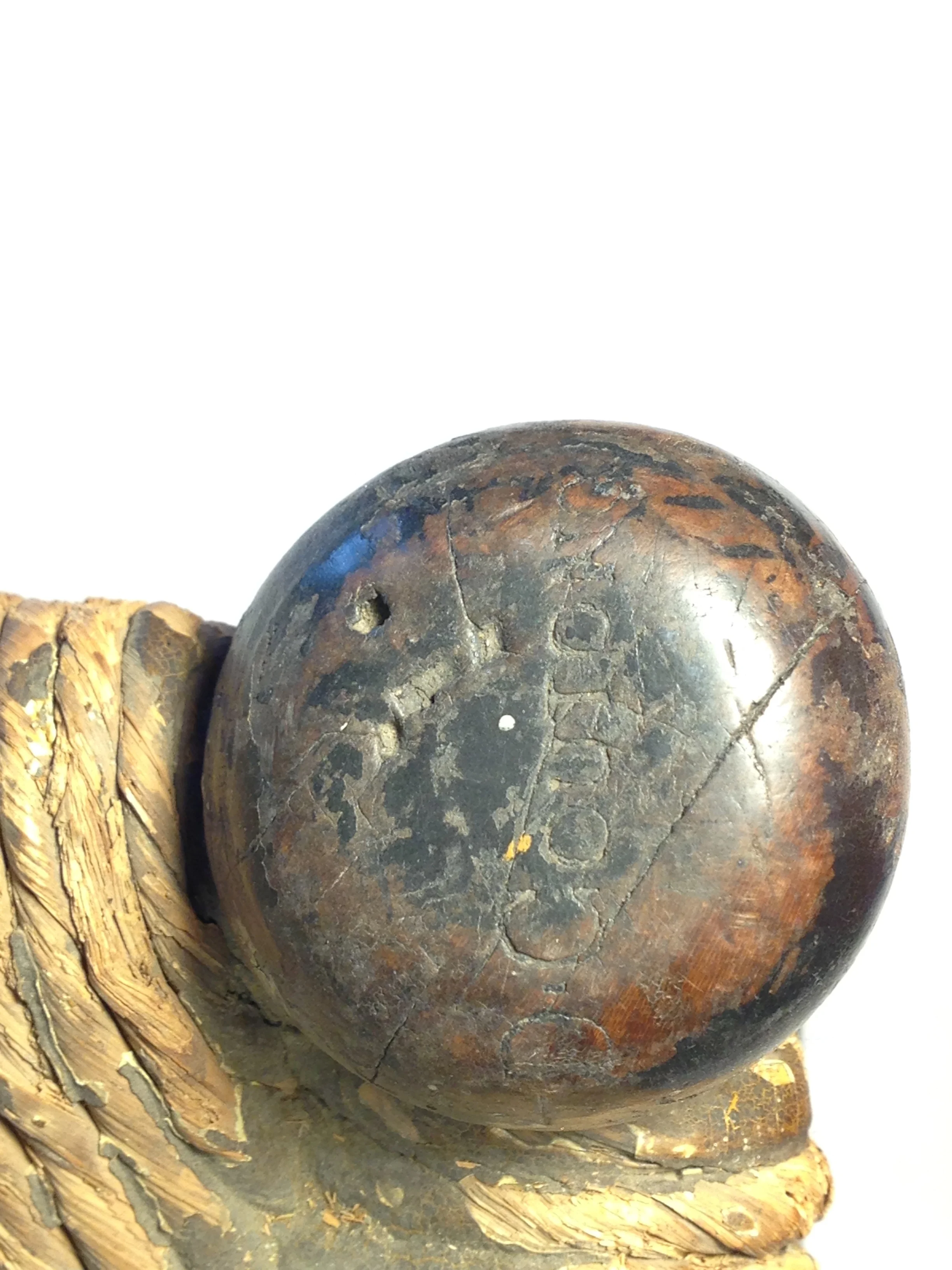 "Coutant" stamped on top of front leg