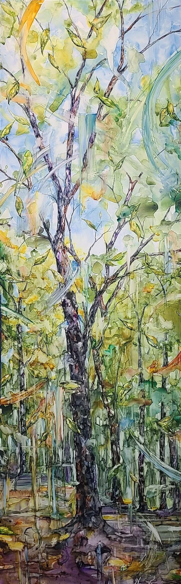 Liberated, 18" x 48", $3200 SOLD