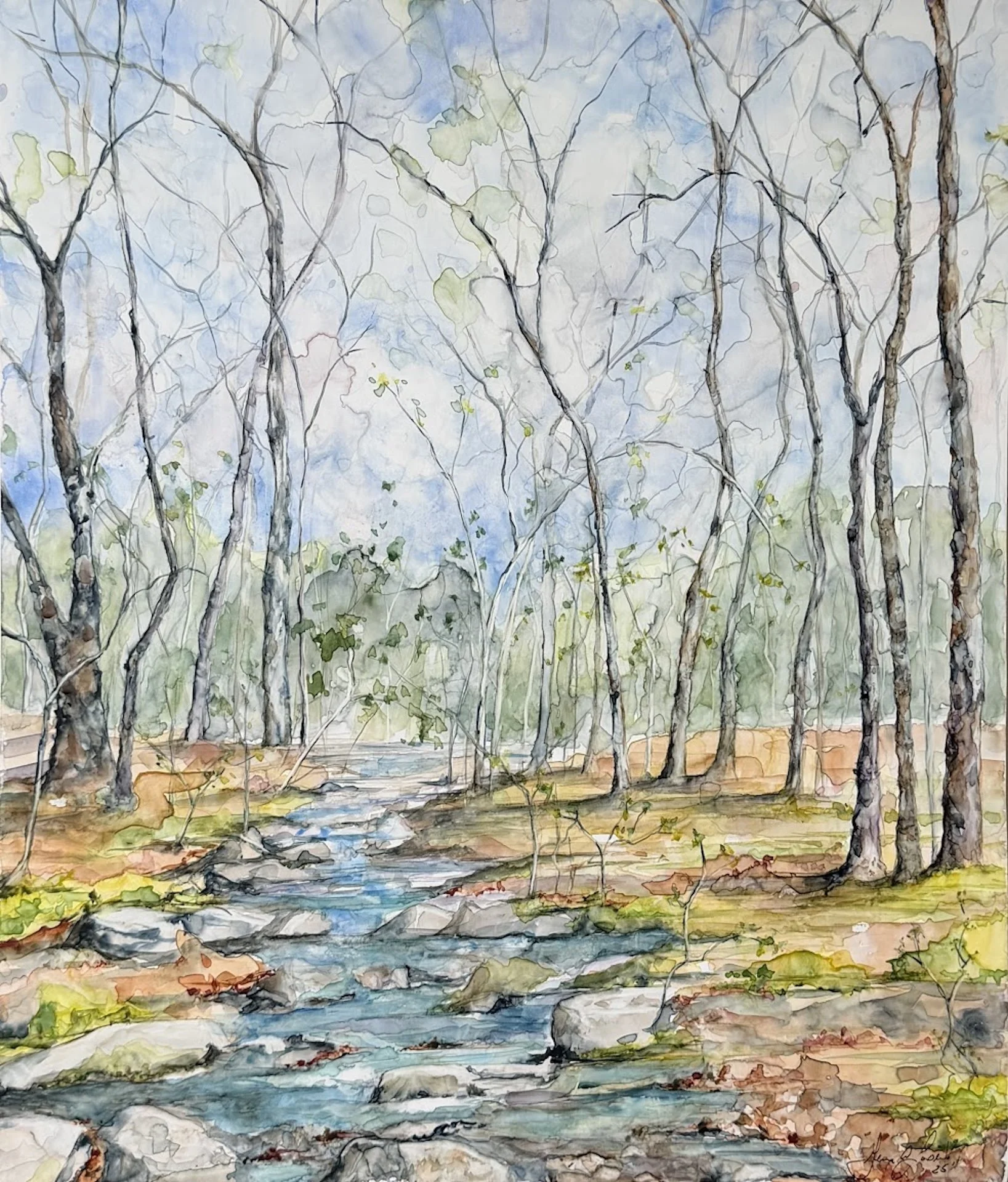 Shawnee, 16" x 20", $495, AVAILABLE