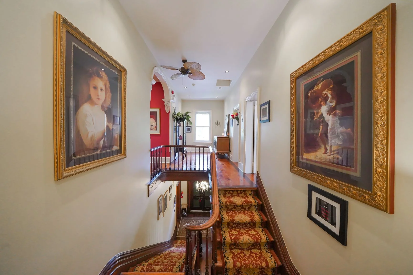 Grand Staircase | Norfolk Guest House Bed & Breakfast | Guelph, Ontario