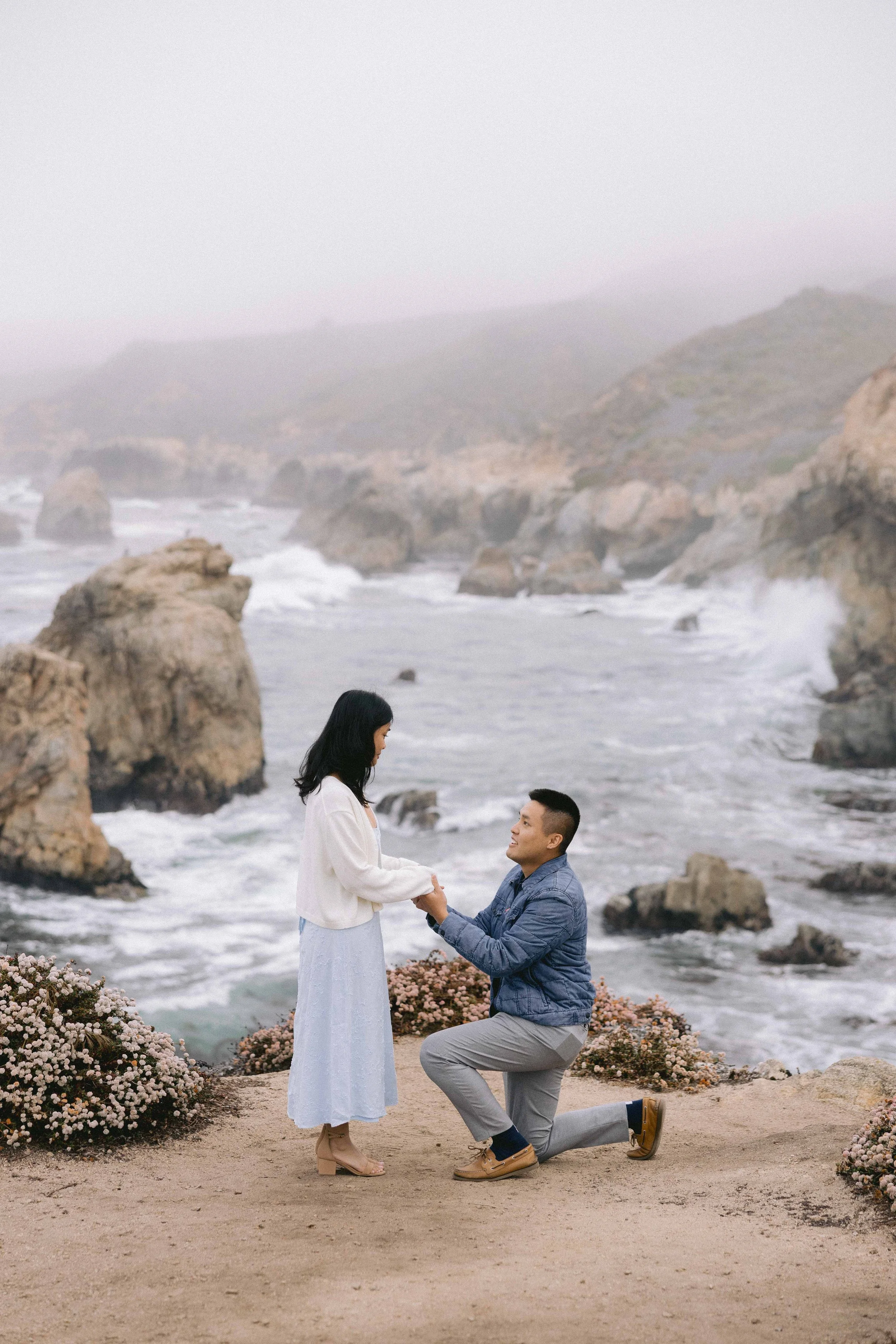 Big Sur Garrapata Proposal and Elopement 