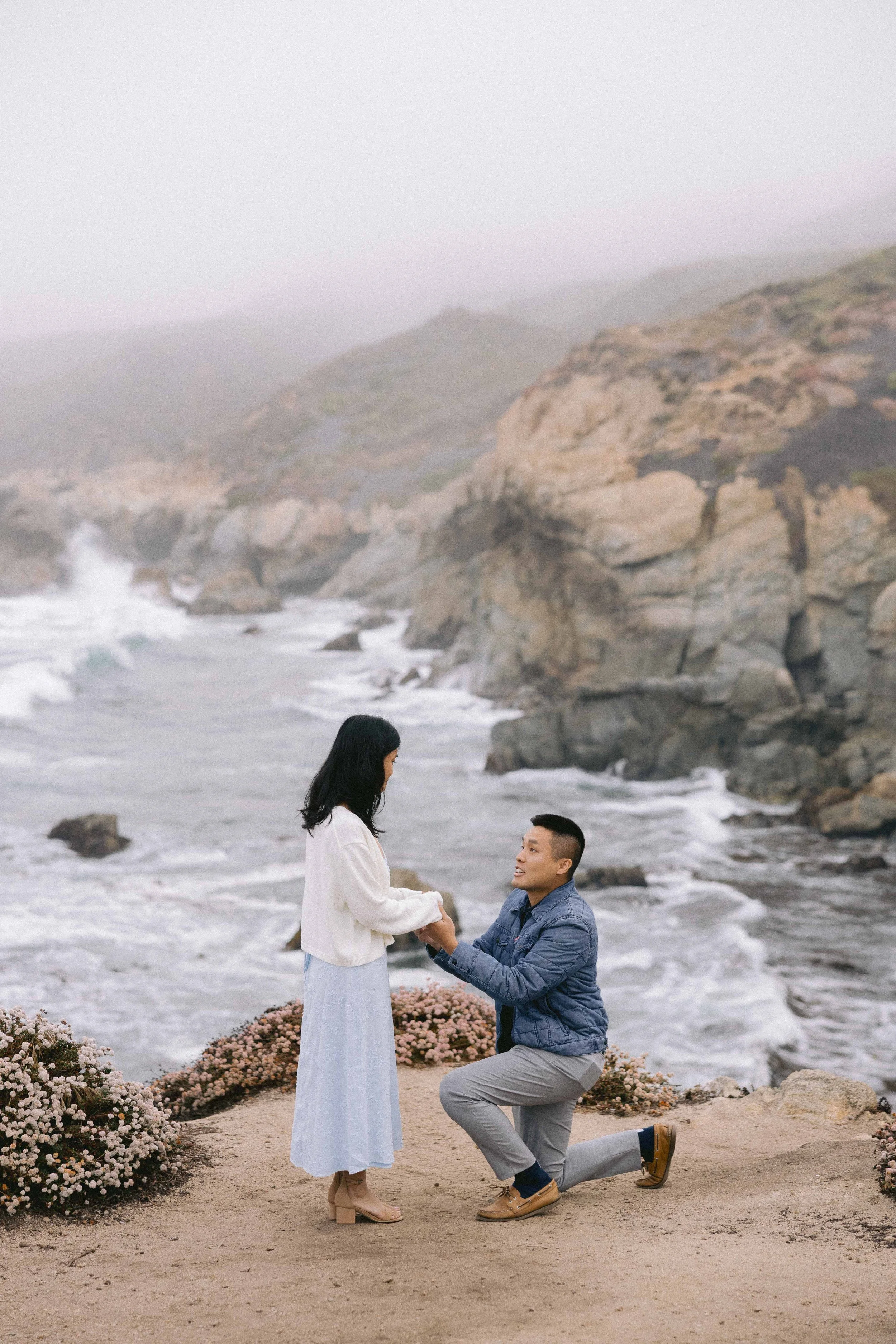 Big Sur Garrapata Proposal and Elopement 
