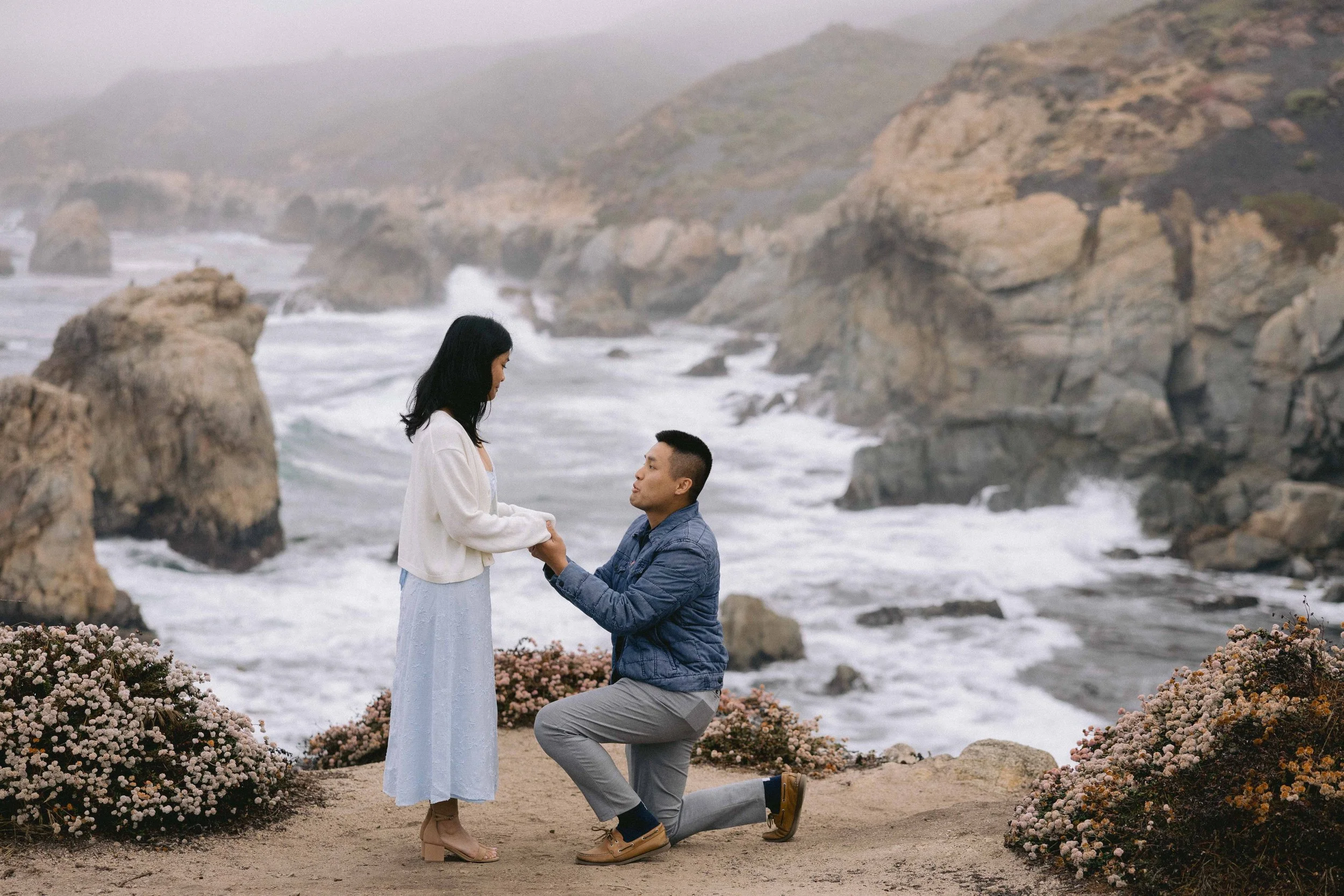 Big Sur Garrapata Proposal and Elopement 