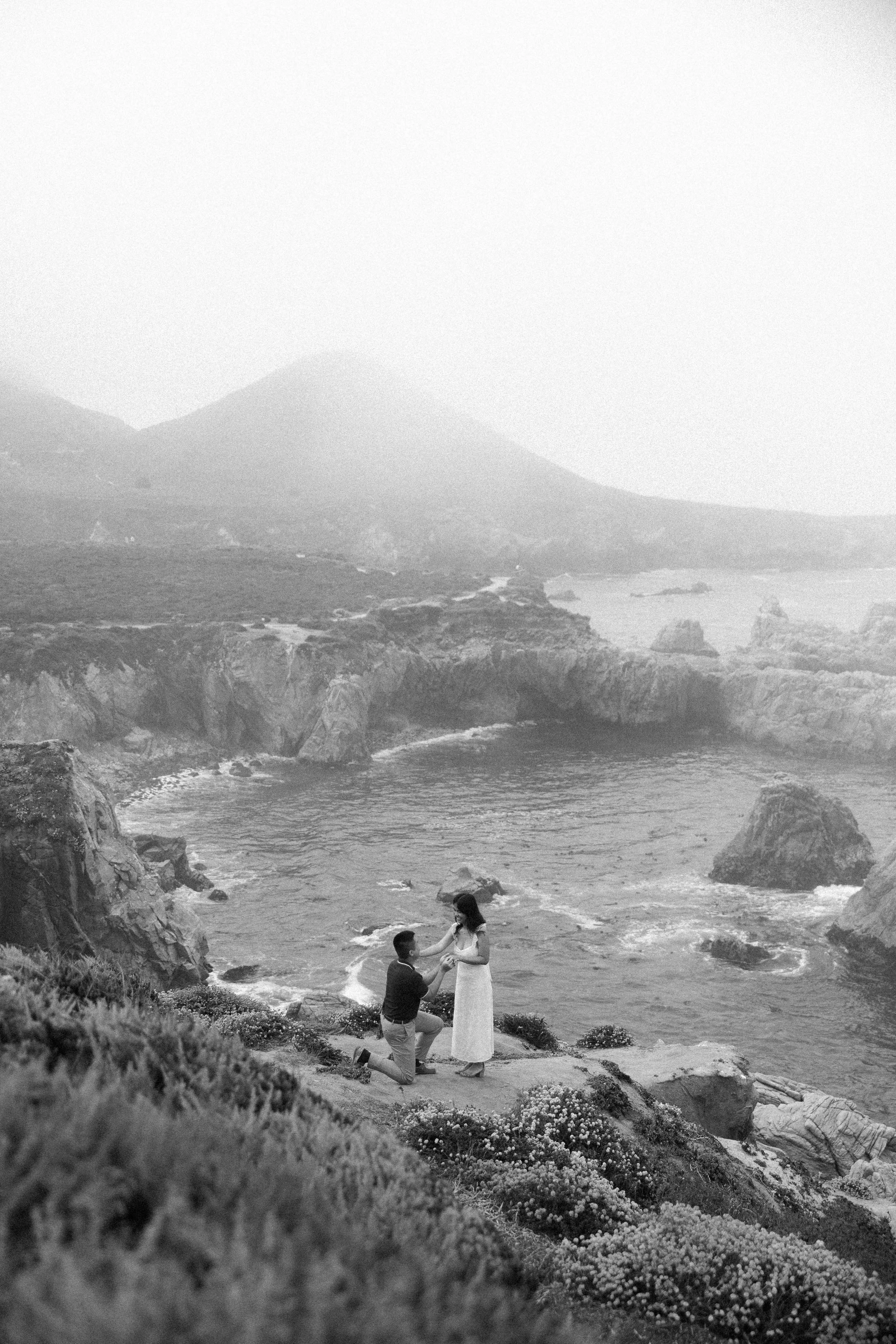 Big Sur Garrapata Proposal and Elopement 
