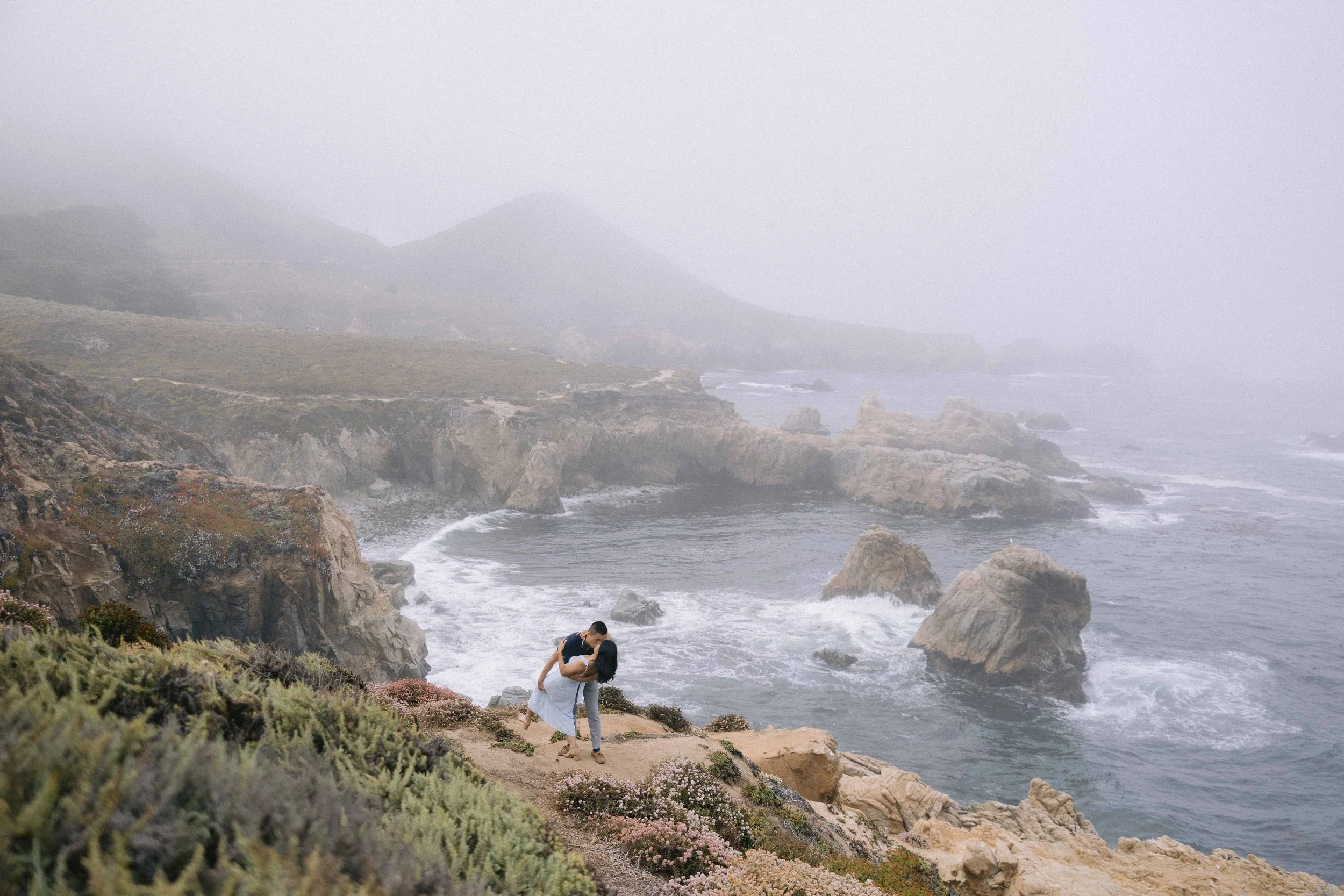 Big Sur Garrapata Proposal and Elopement 