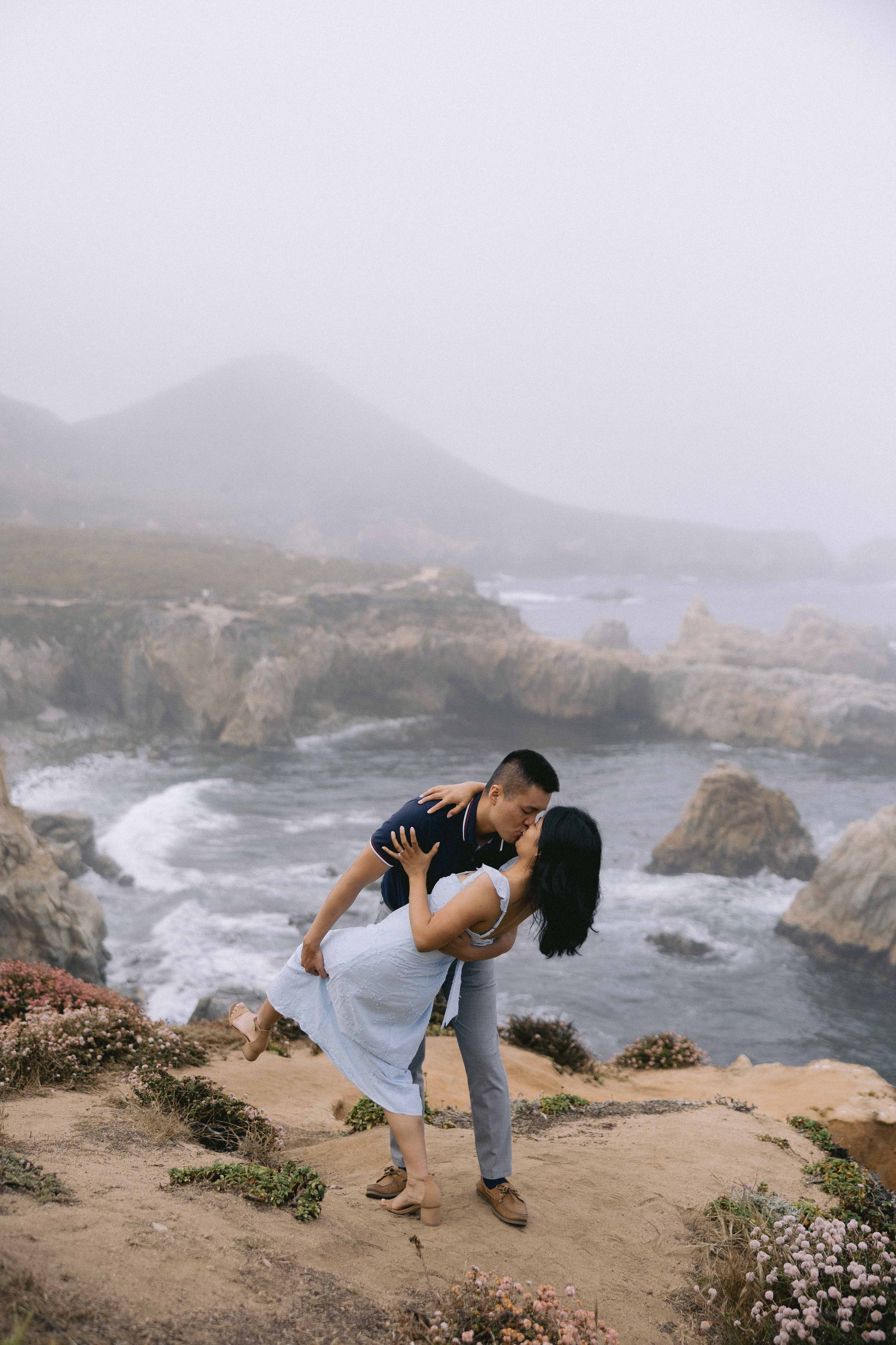Big Sur Garrapata Proposal and Elopement 