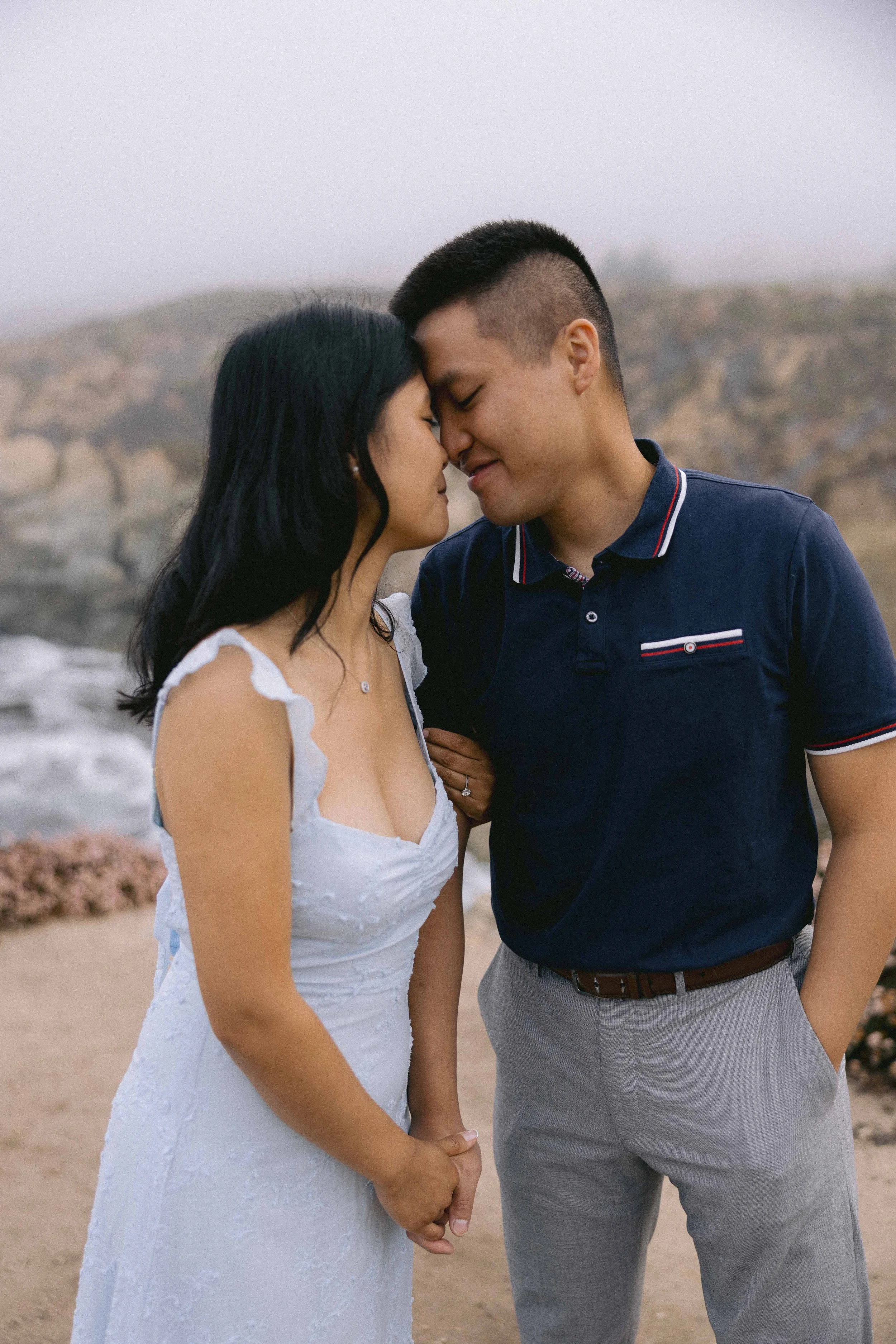 Big Sur Garrapata Proposal and Elopement